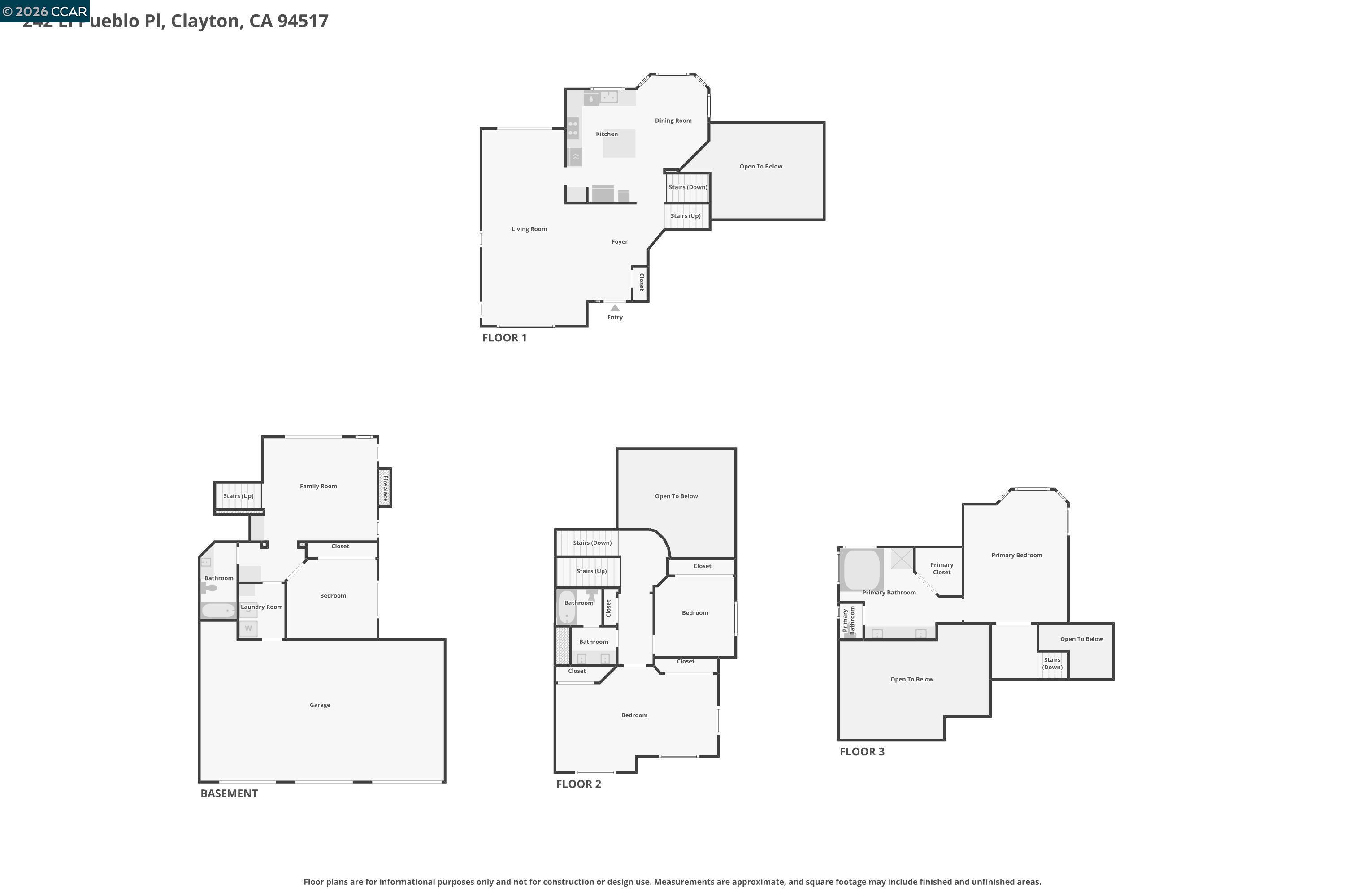 Detail Gallery Image 46 of 47 For 242 El Pueblo Pl, Clayton,  CA 94517 - 4 Beds | 3 Baths