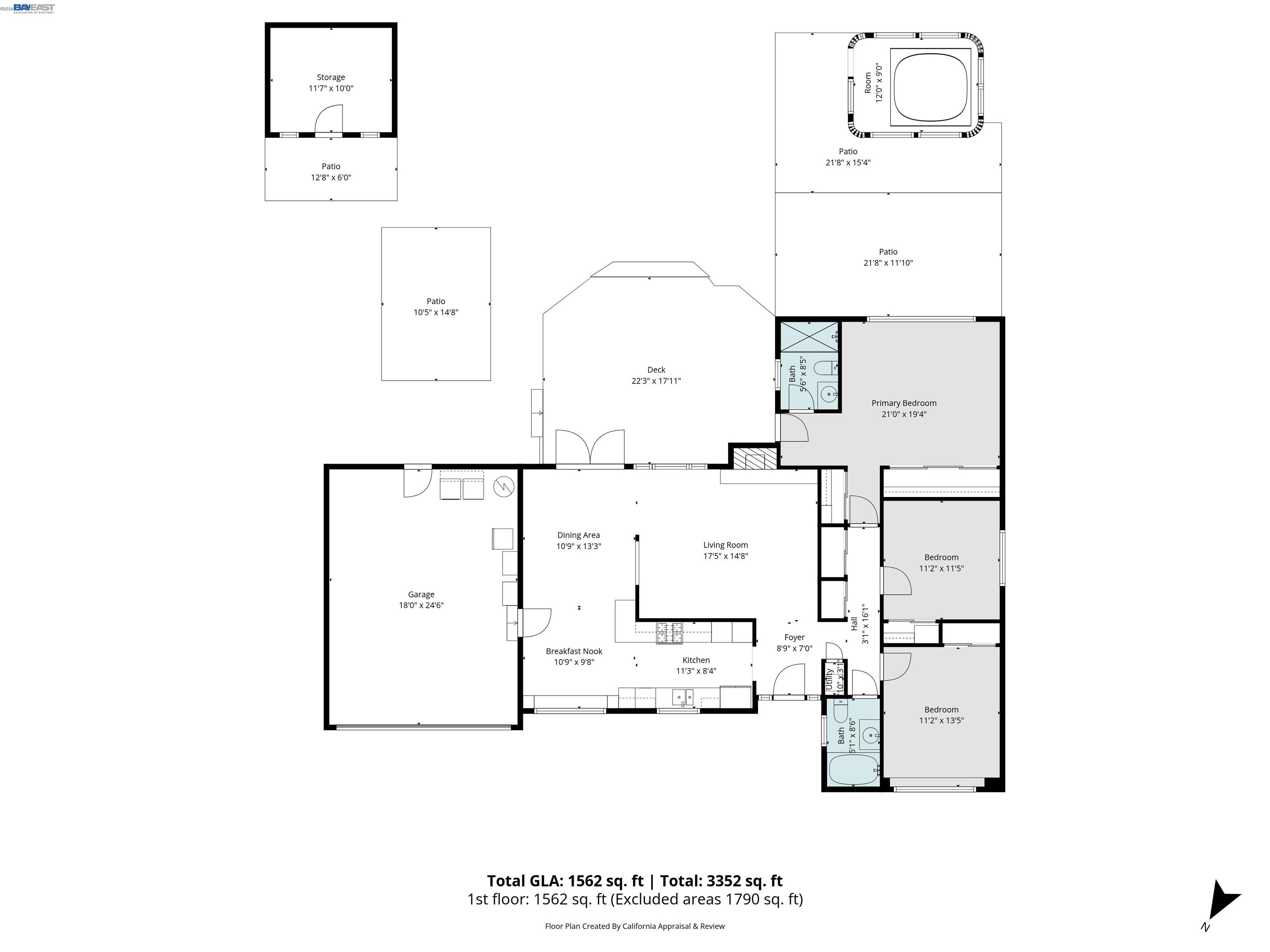 Detail Gallery Image 57 of 57 For 9459 Broadmoor Dr, San Ramon,  CA 94583 - 3 Beds | 2 Baths