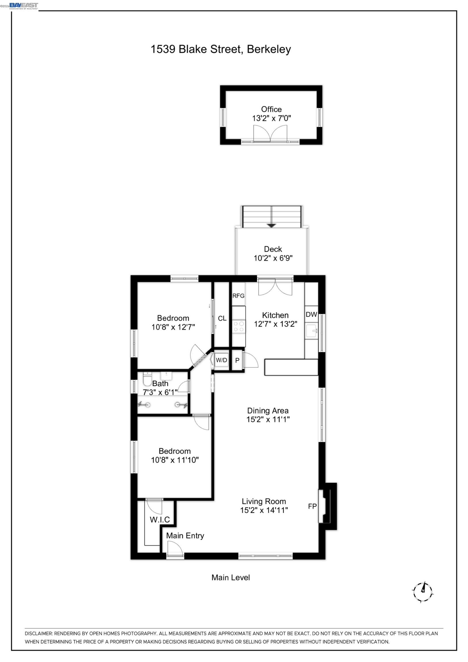 Detail Gallery Image 49 of 49 For 1539 Blake Street, Berkeley,  CA 94703 - 2 Beds | 1 Baths