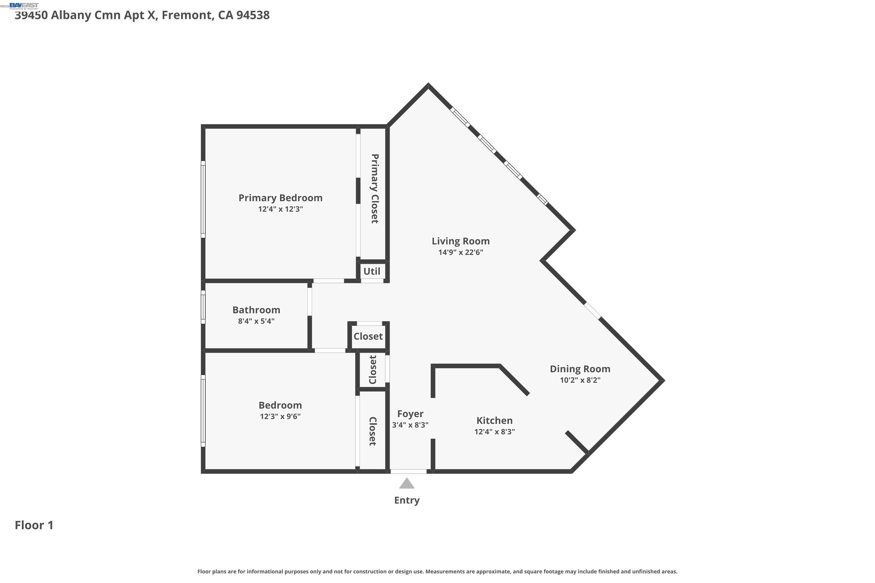 Detail Gallery Image 46 of 46 For 39450 Albany Cmn #X,  Fremont,  CA 94538 - 2 Beds | 1 Baths
