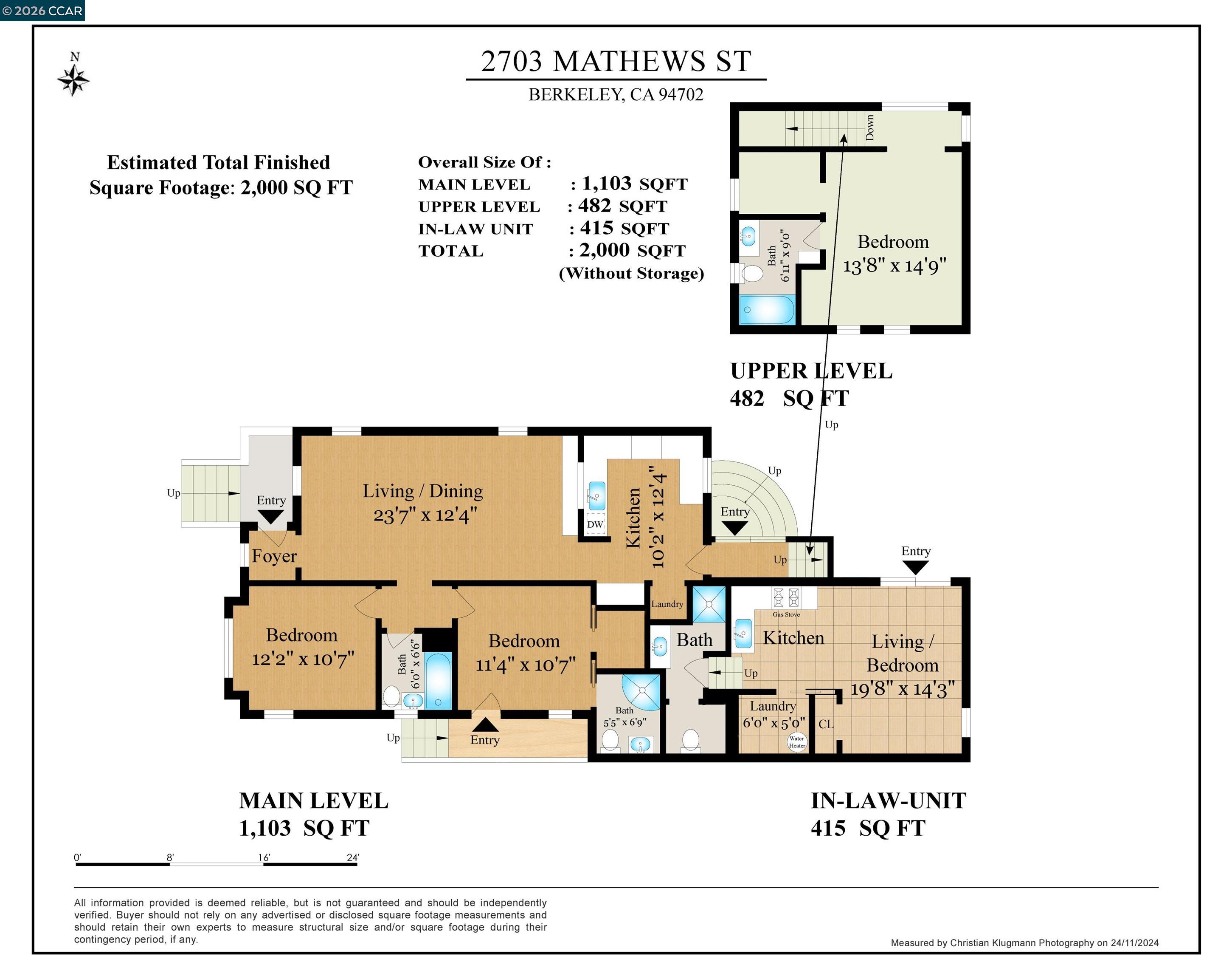 2703 Mathews St, Berkeley, CA, 94702