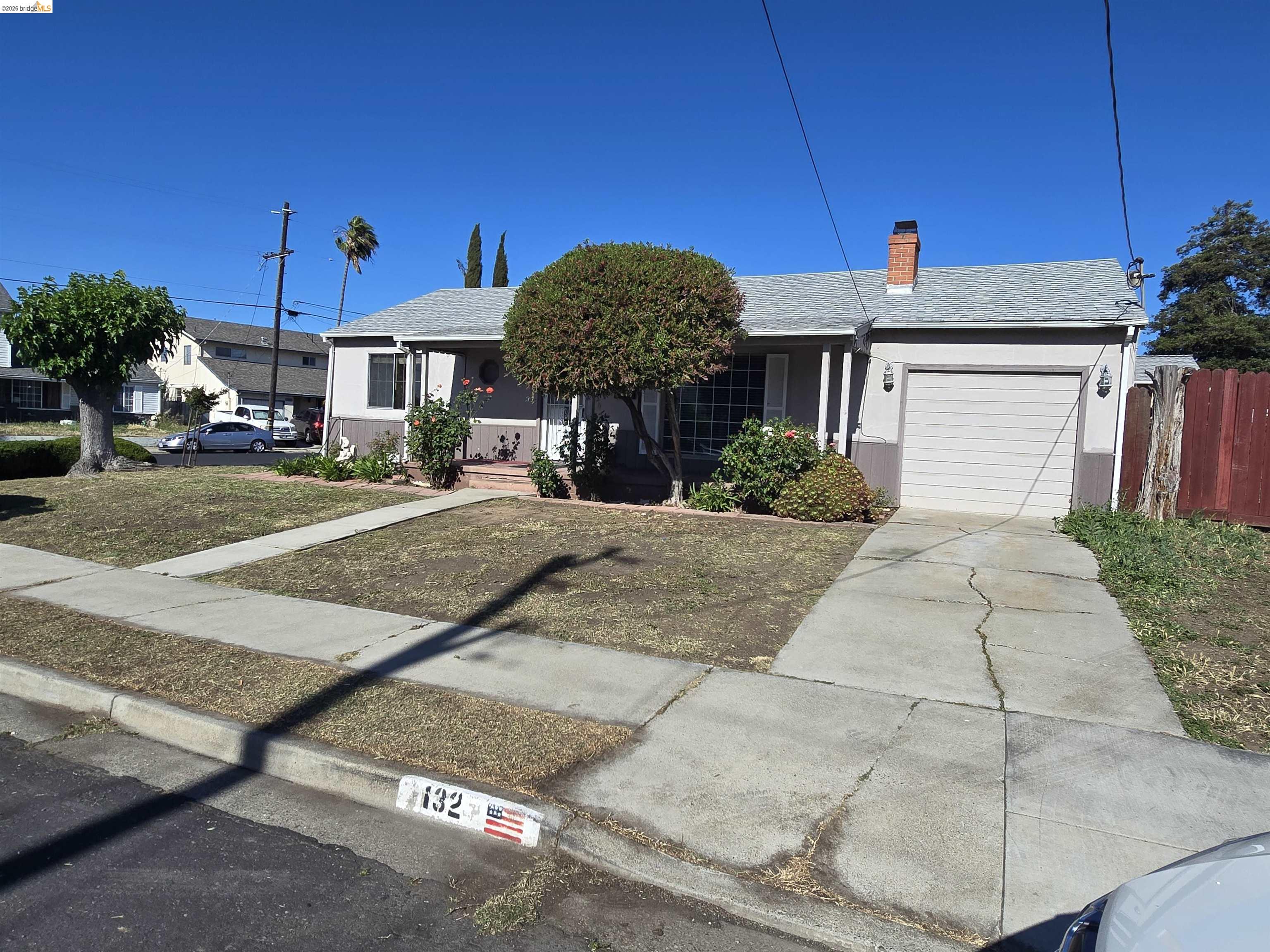 Lovely exterior. Interior dated and needs complete update. Windows in bedrooms not properly sealed allowing mold in bedrooms. Single car garage closed off and converted to bedroom. Great starter home or rental for someone wanting to gain some work equity. Worthy Fixer