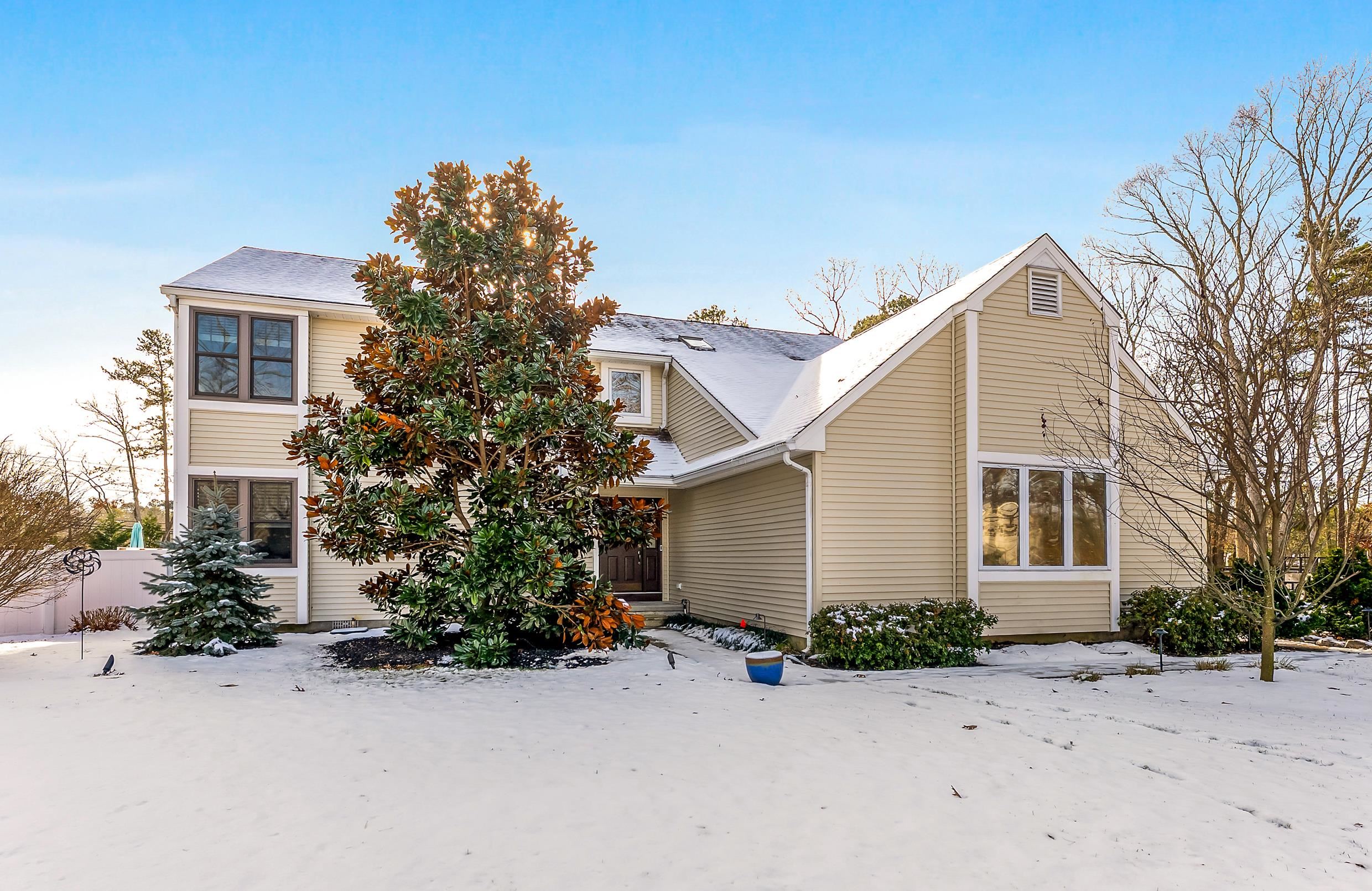 Welcome to 11 Berwyn Drive, located in the heart of Upper Township. Less than 10 minutes to Ocean City or Sea Isle beaches. This is cul-de-sac living at its best. Sprawling lawn with plenty of room for all of your summer entertainment on this 1.26 acre property. In-ground pool is only 2years old. Professionally manicured lawn with smart irrigation system, highlighted with plenty of landscape lighting and sound system. Homefeatures 3 bedrooms and 2 1/2 baths and room for an additional bedroom, office or craft room. Every room is a generous size with a largesunken living room with a gas fireplace and additional family room, perfect for the kid's hang out or playroom. The sunroom comes in clutch onthe warm summer days to dry off or cool down or just to chill. Additional features include 1.5 car garage with drop down steps for attic, 2 zoneHVAC, CITY water for inside the home and submersible well for outside water. Additional features include 1.5 car garage with drop down steps for attic, 2 zone HVAC, CITY water for inside the home and submersible well for outside water.