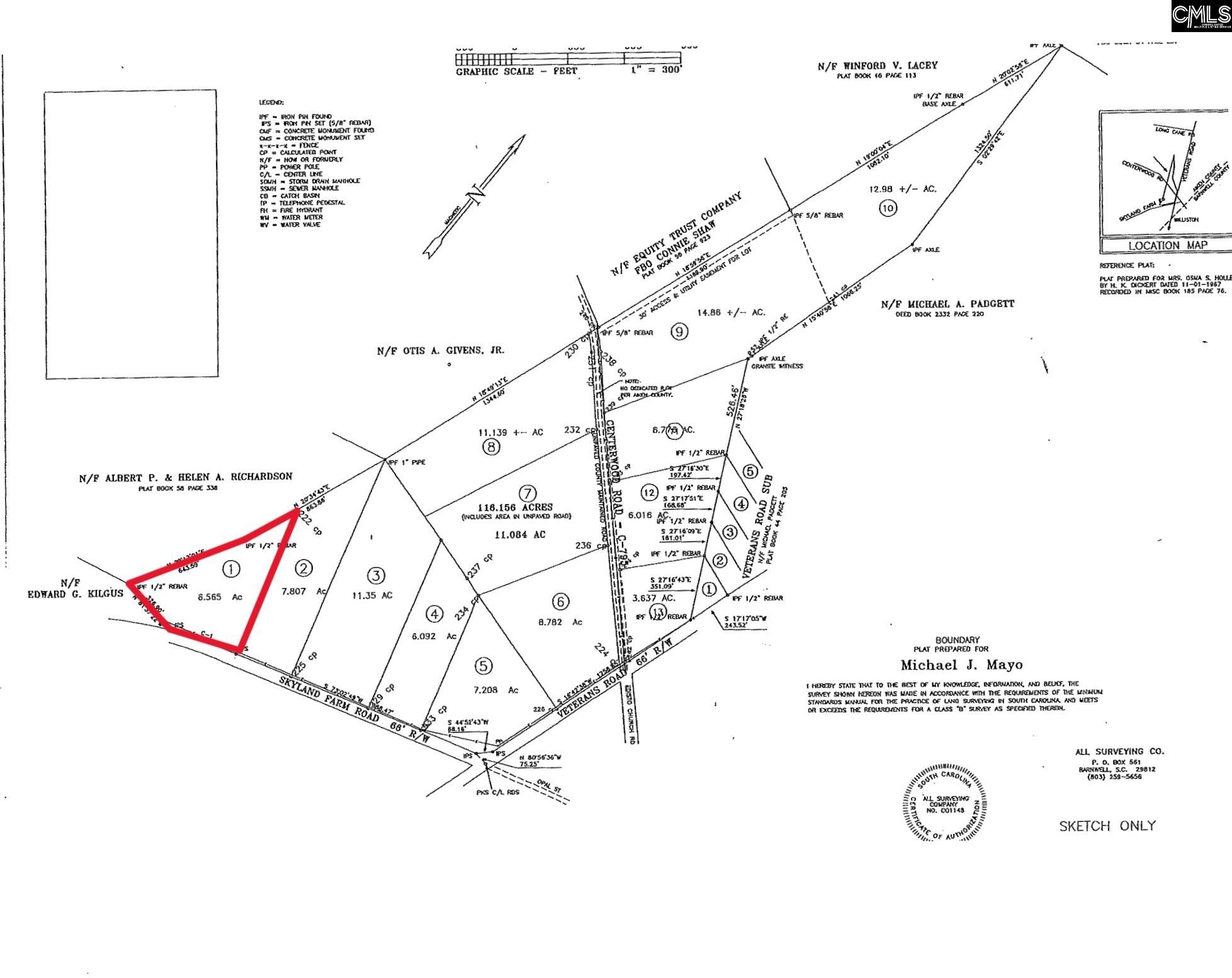  Skyland Farm Rd. (R&R Farms Lot 1)