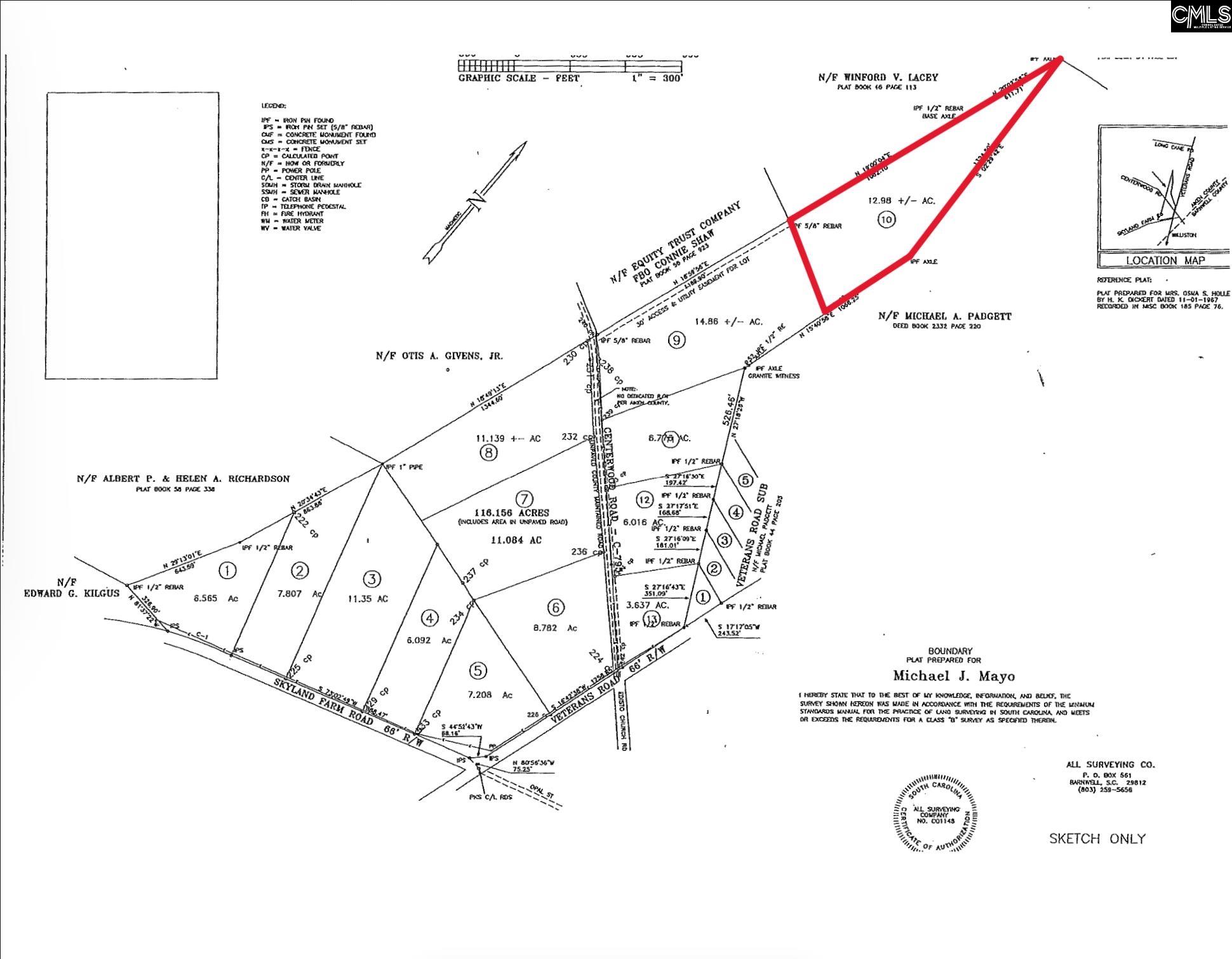  Centerwood Rd. (R&R Farms Lot 10)