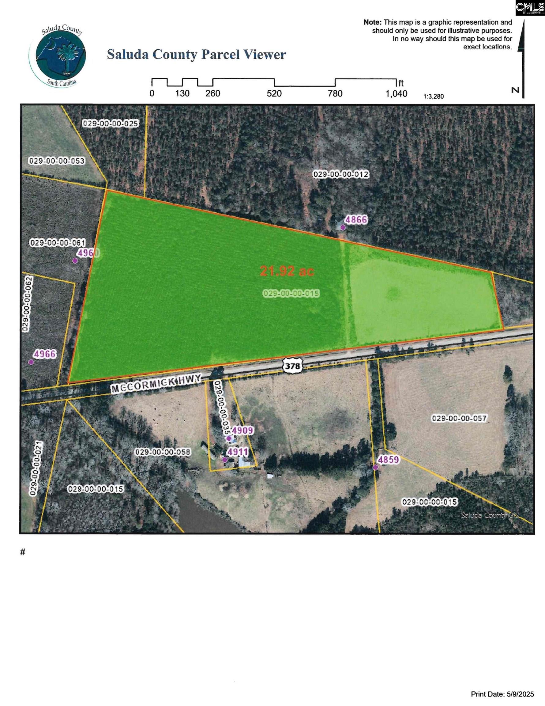 McCormick Highway Saluda, SC 29138