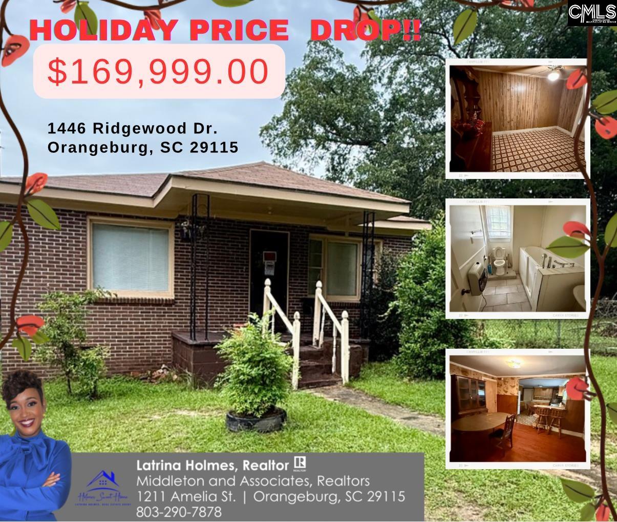 1446 Ridgewood Drive Orangeburg, SC 29115