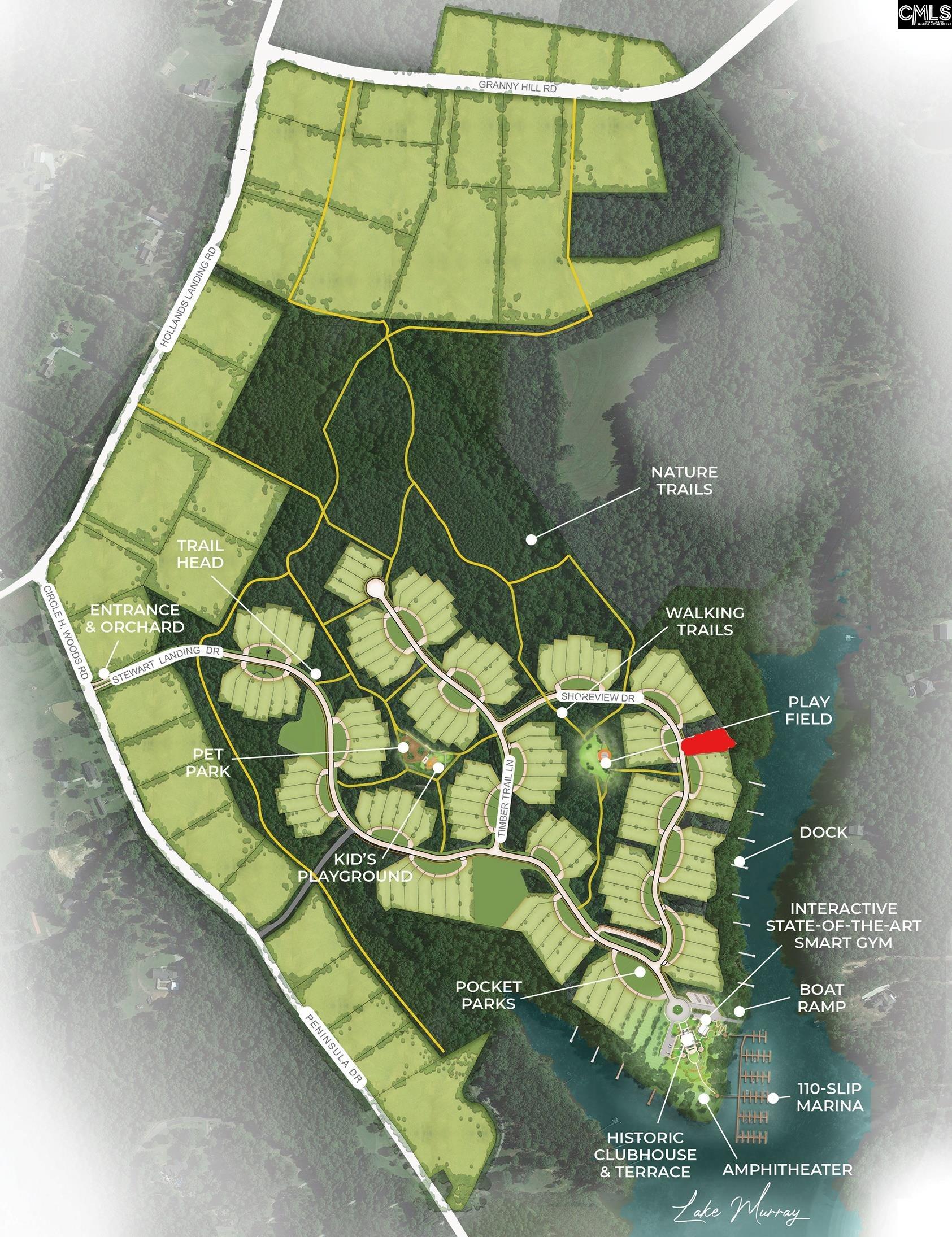 Lot 36 Shoreview Drive UNIT #36 Prosperity, SC 29127