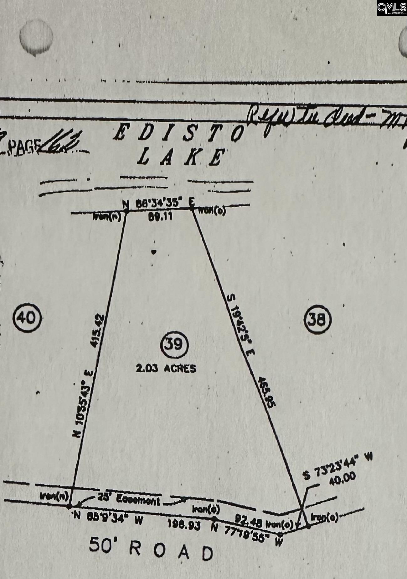 Lot 39 Edisto Lake Road UNIT #39 Wagener, SC 29164