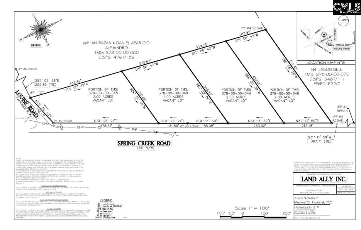 1B Spring Creek Road Lugoff, SC 29078