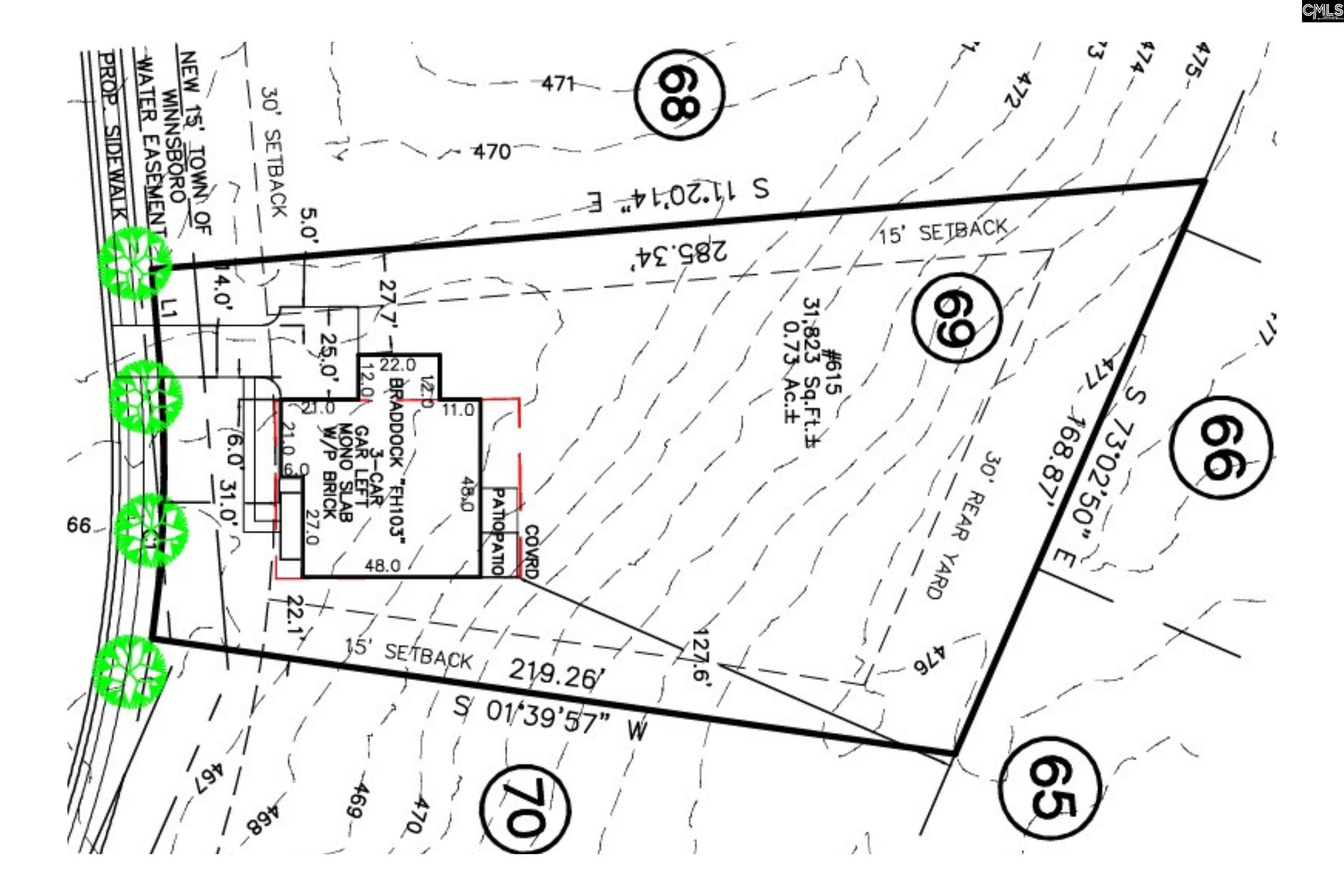 615 Mossy Branch Road Blythewood, SC 29016