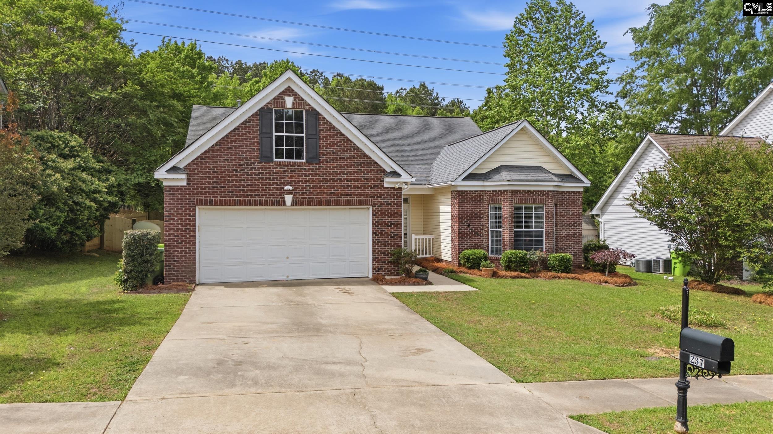 237 Cabin Drive Irmo, SC 29063