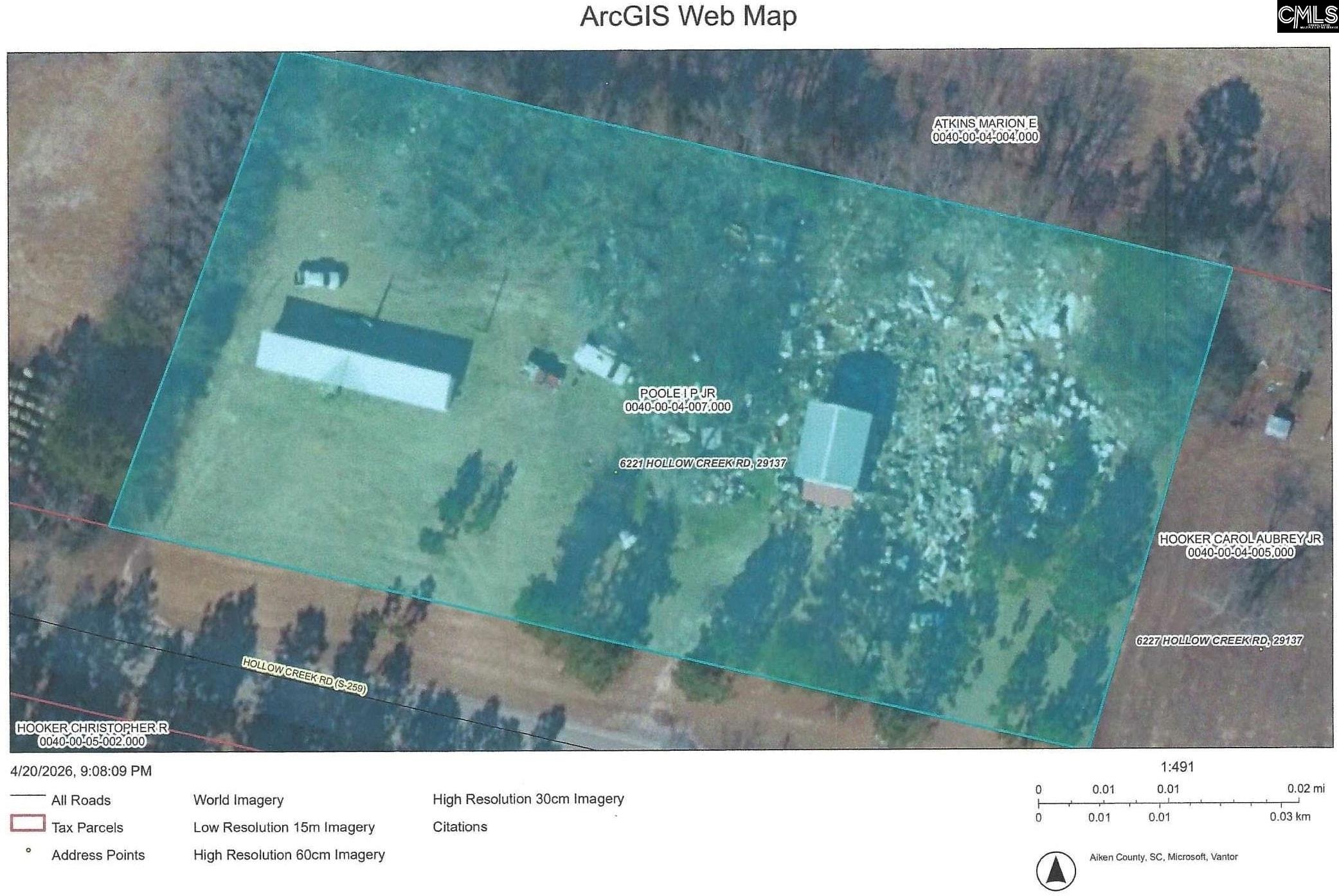 6227 Hollow Creek Road Salley, SC 29137
