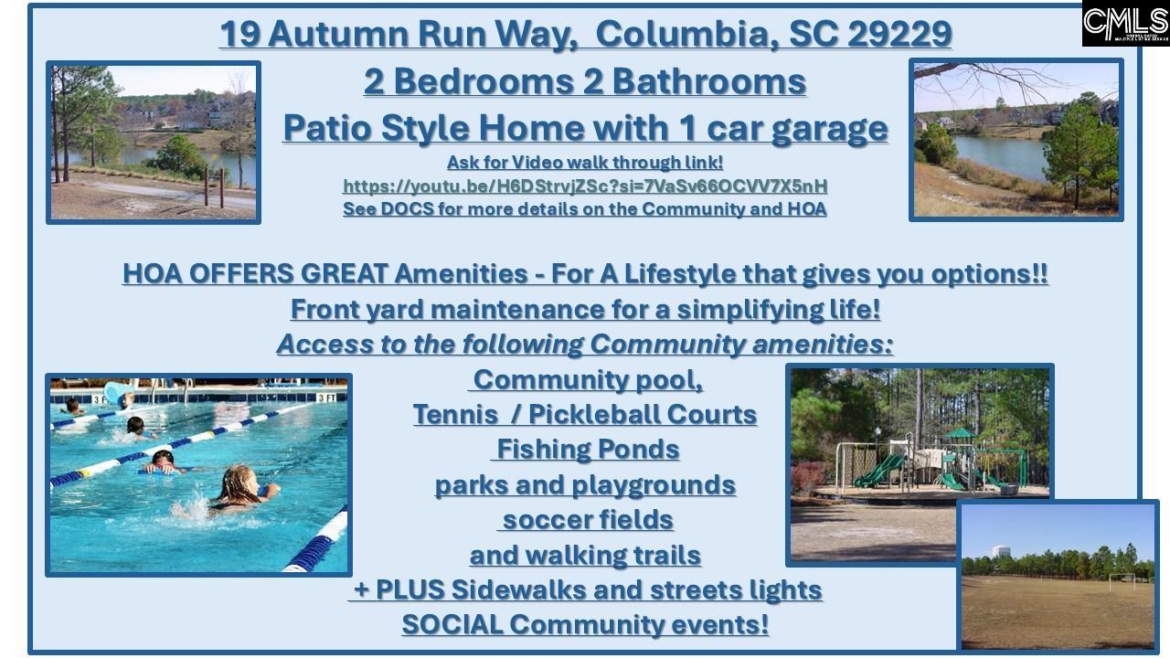 19 Autumn Run Way Columbia, SC 29229