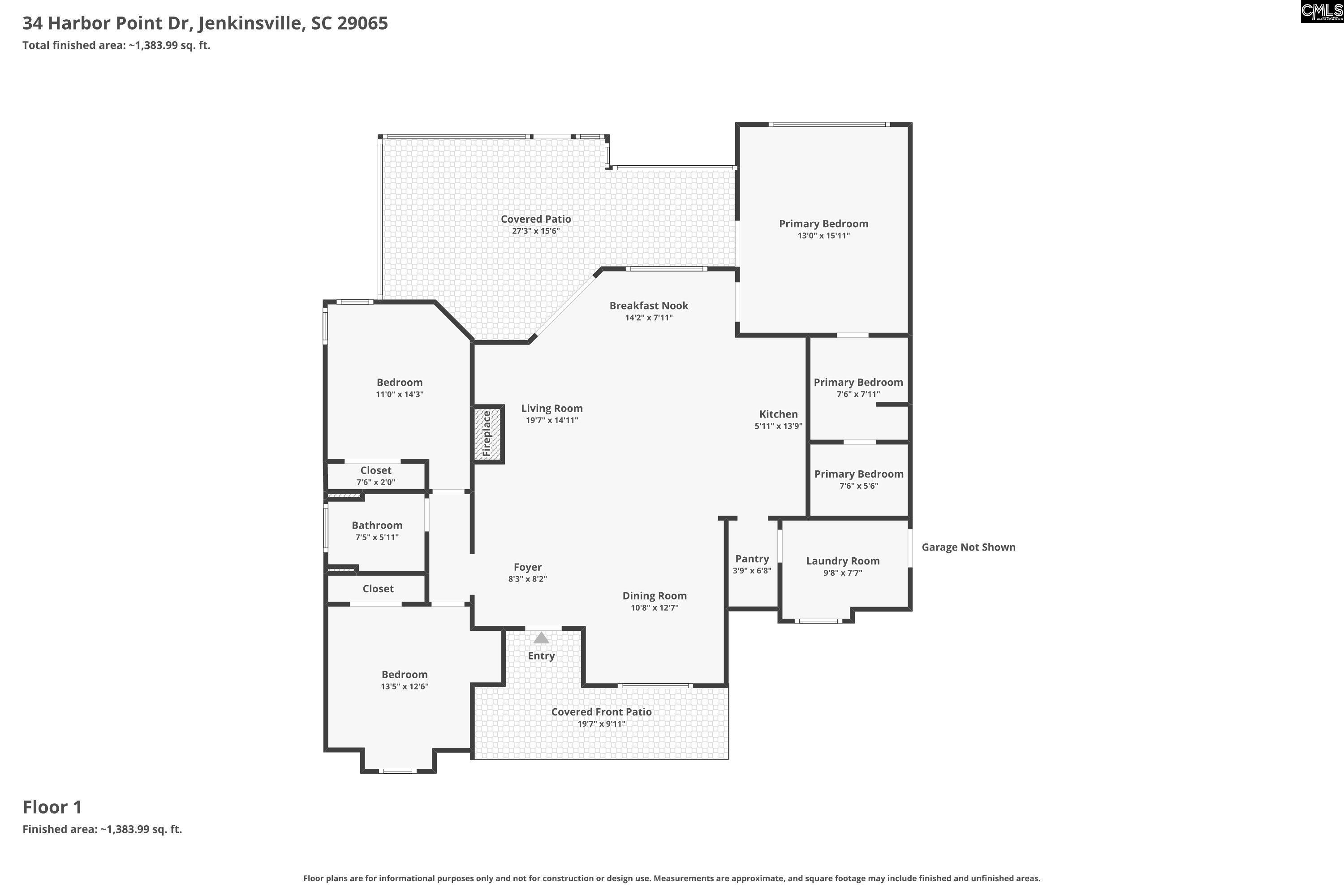 34 Harbor Point Drive Jenkinsville, SC 29065