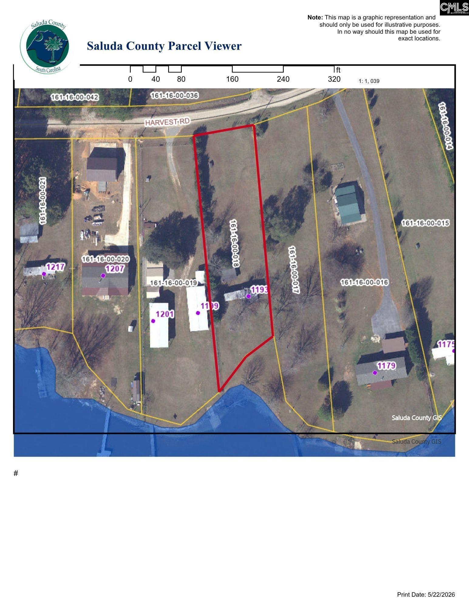 1193 Harvest Road Saluda, SC 29139