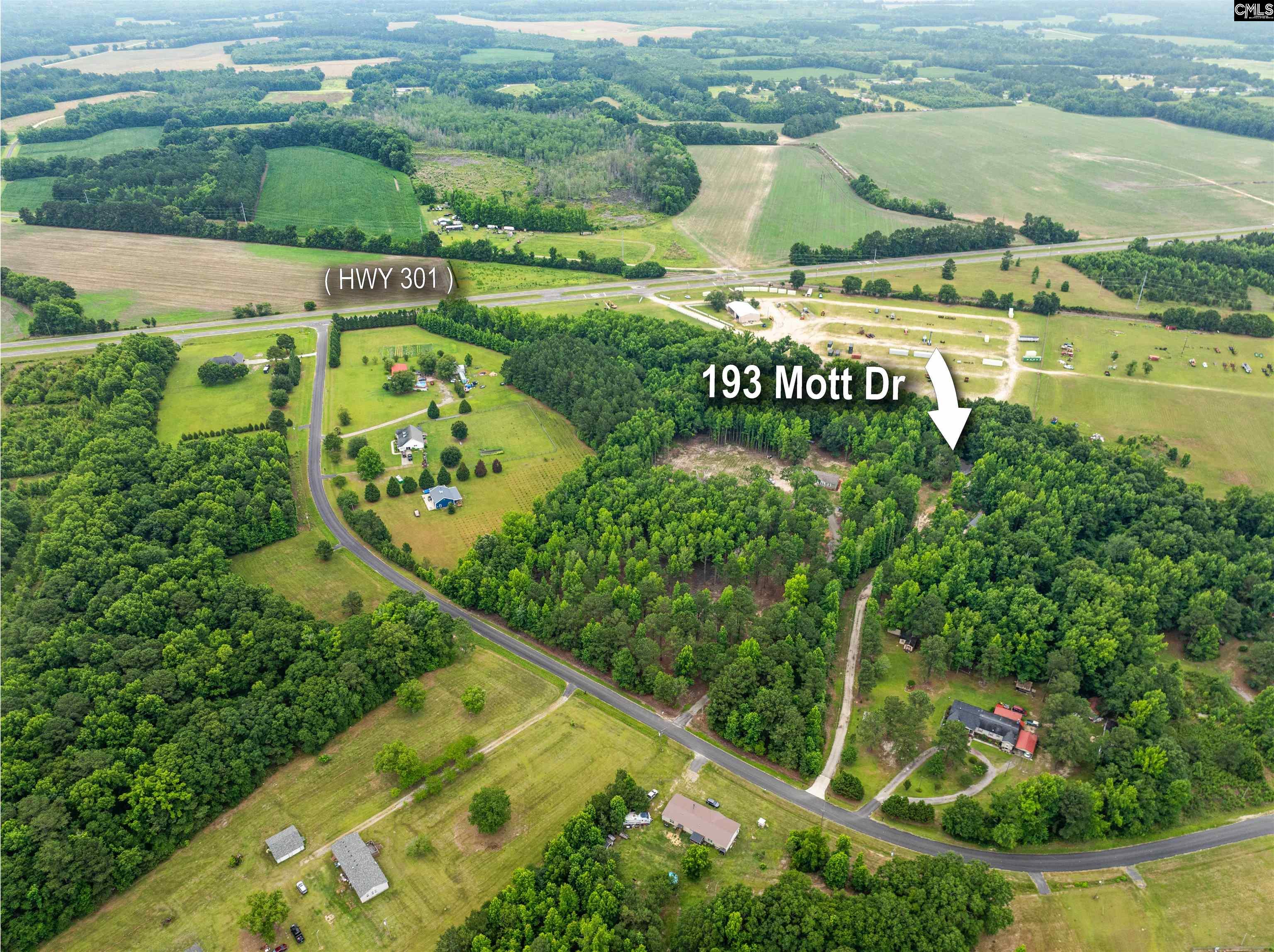193 Mott Drive Cope, SC 29038