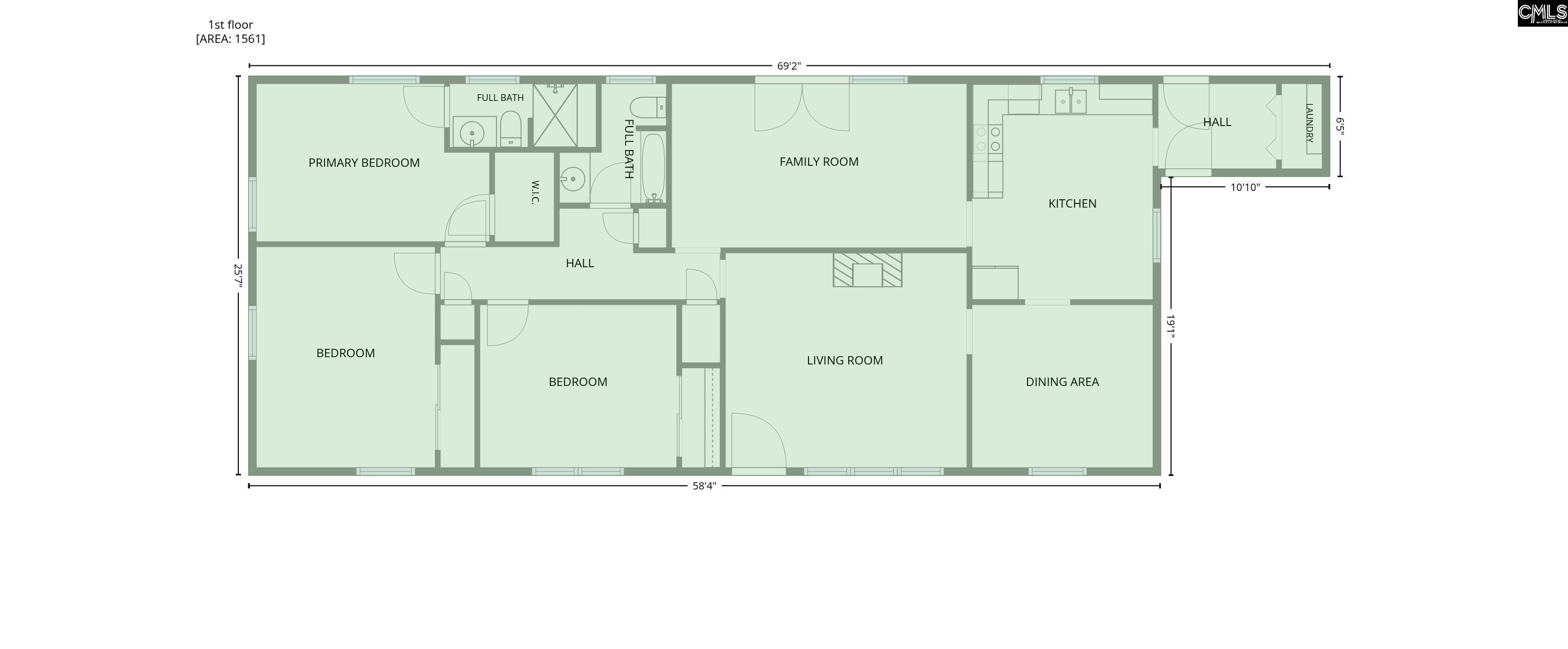 6544 Brookside Circle Columbia, SC 29206-1300