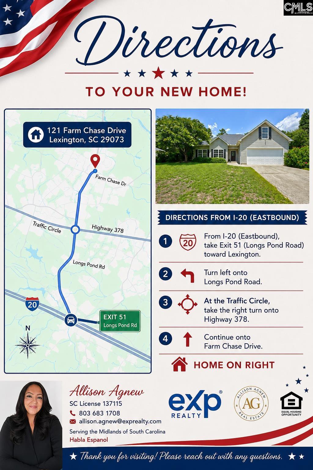 121 Farm Chase Drive Lexington, SC 29073