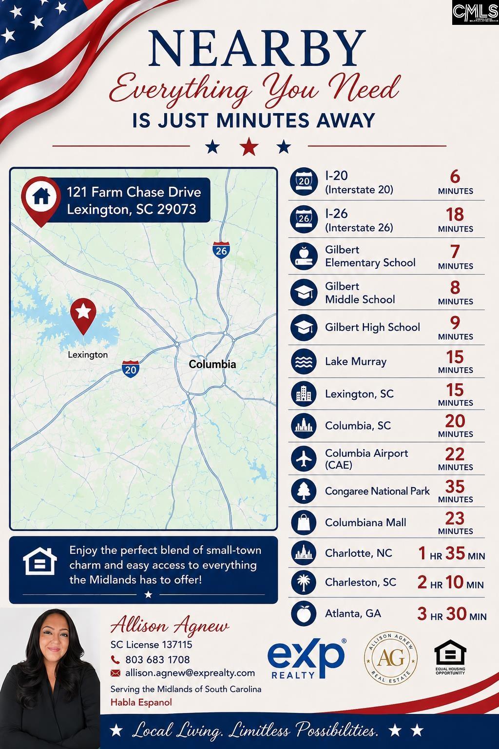 121 Farm Chase Drive Lexington, SC 29073