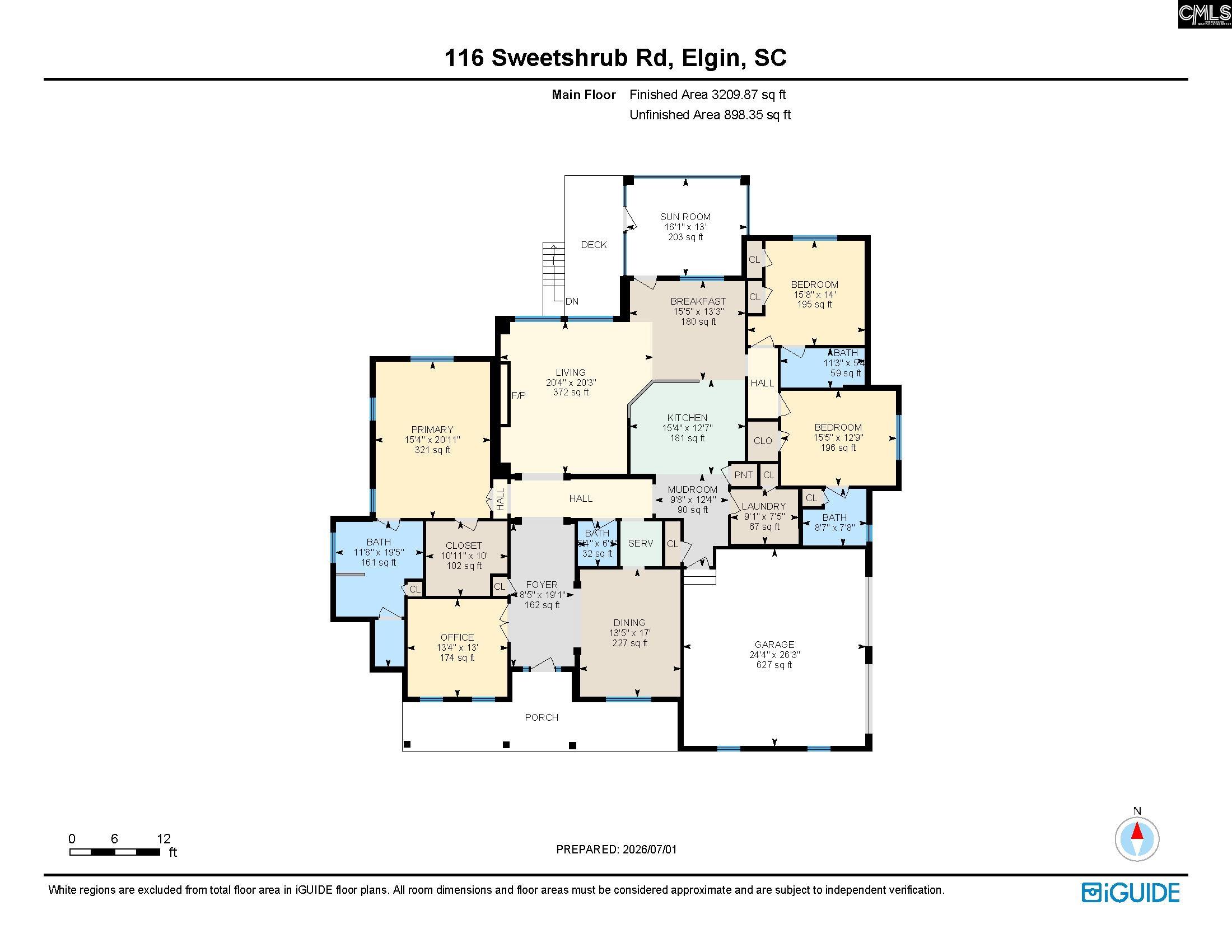 116 Sweetshrub Road Elgin, SC 29045