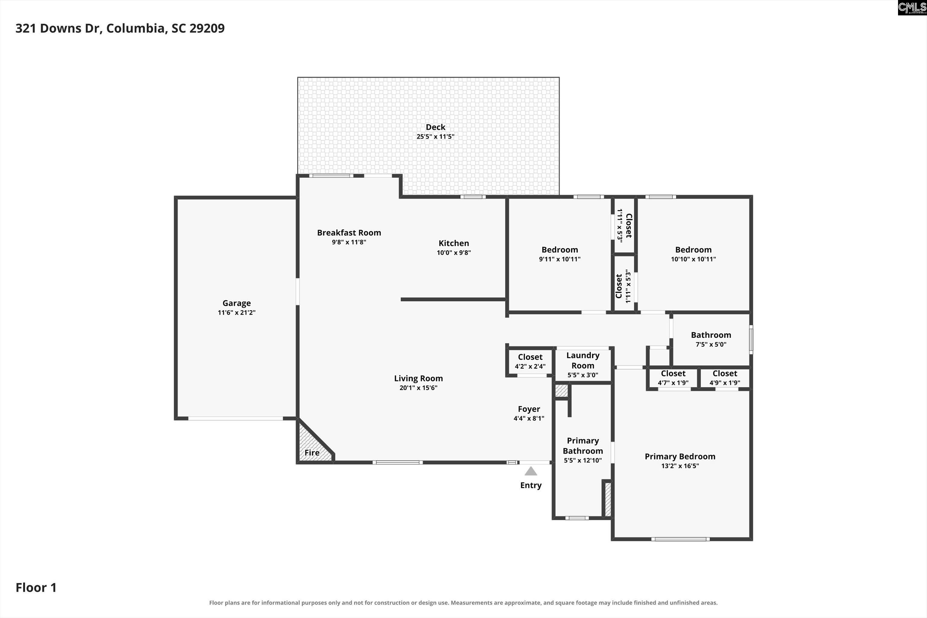 321 Downs Drive Columbia, SC 29209