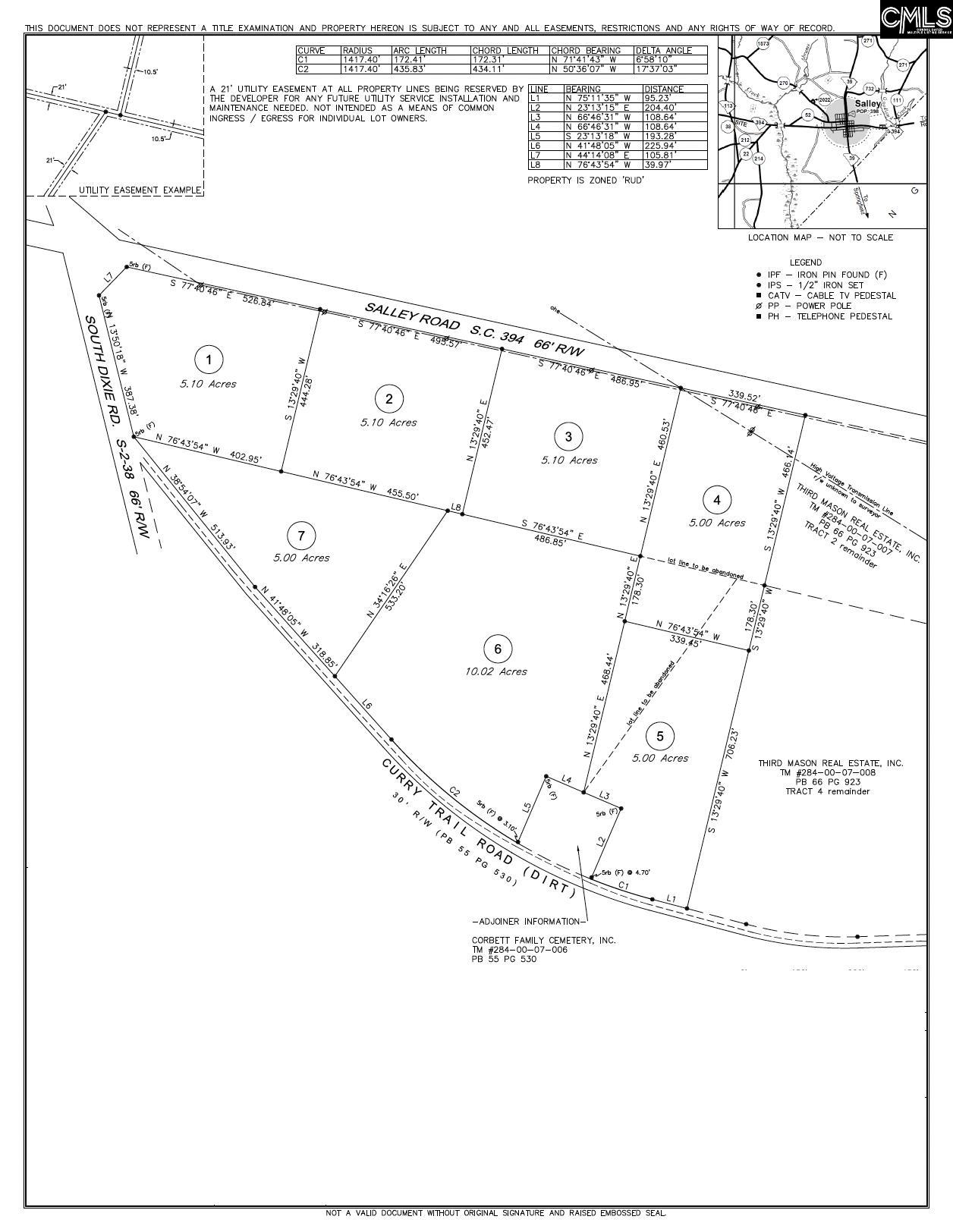 SDA 1 Salley Road UNIT SDA 1 Salley, SC 29137