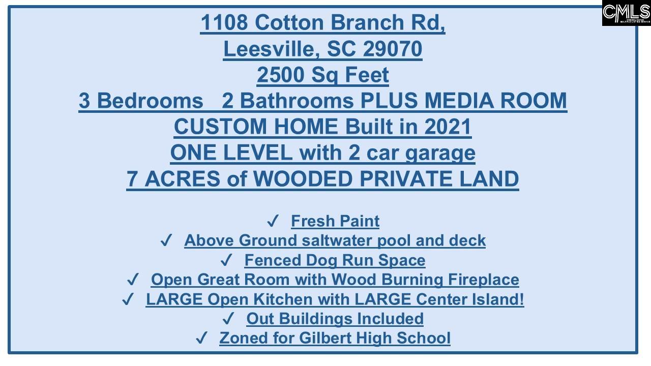 1108 Cotton Branch Road