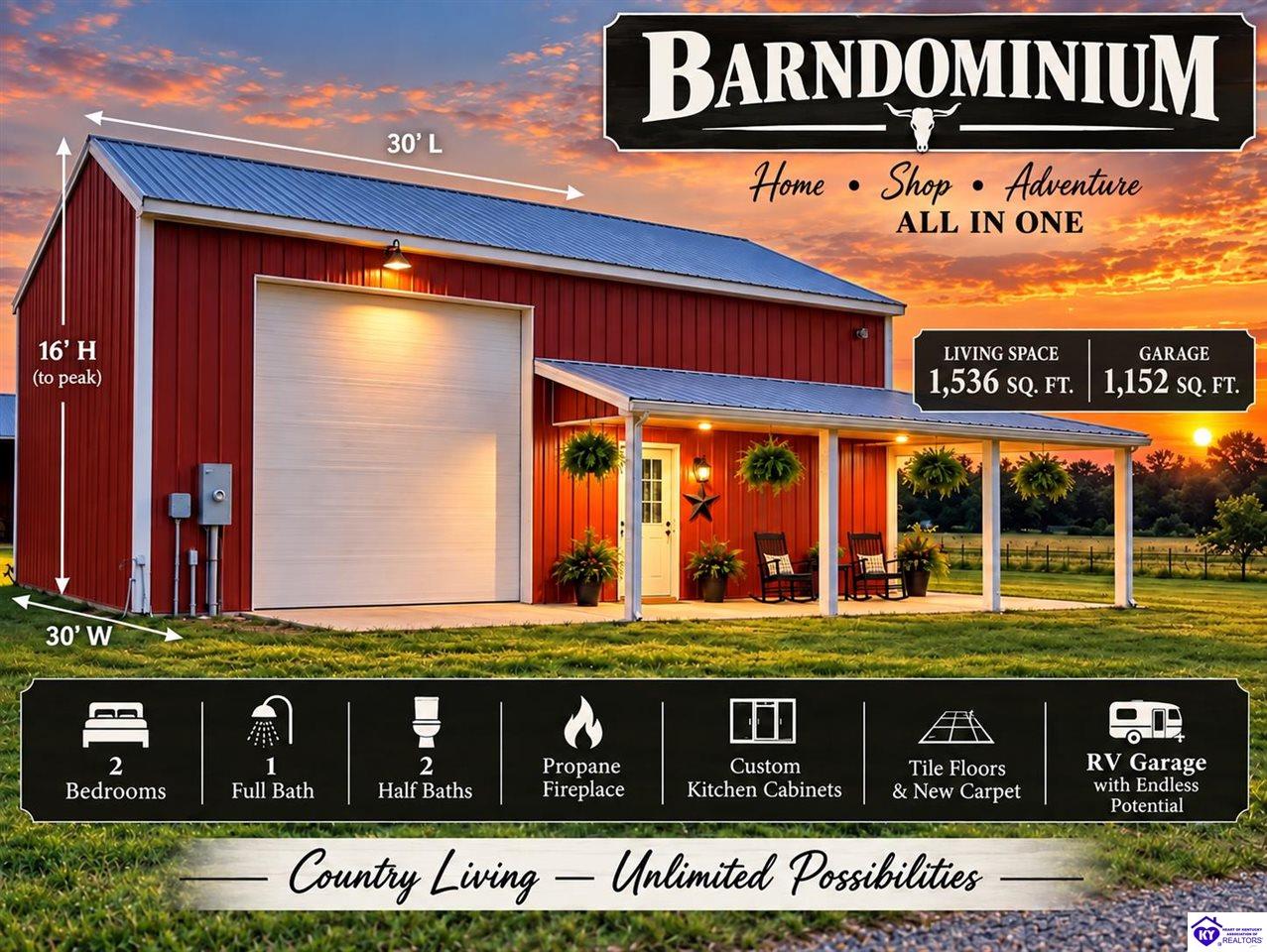 1197 Parkers Grove Spur Road Hodgenville, KY 42748 #3