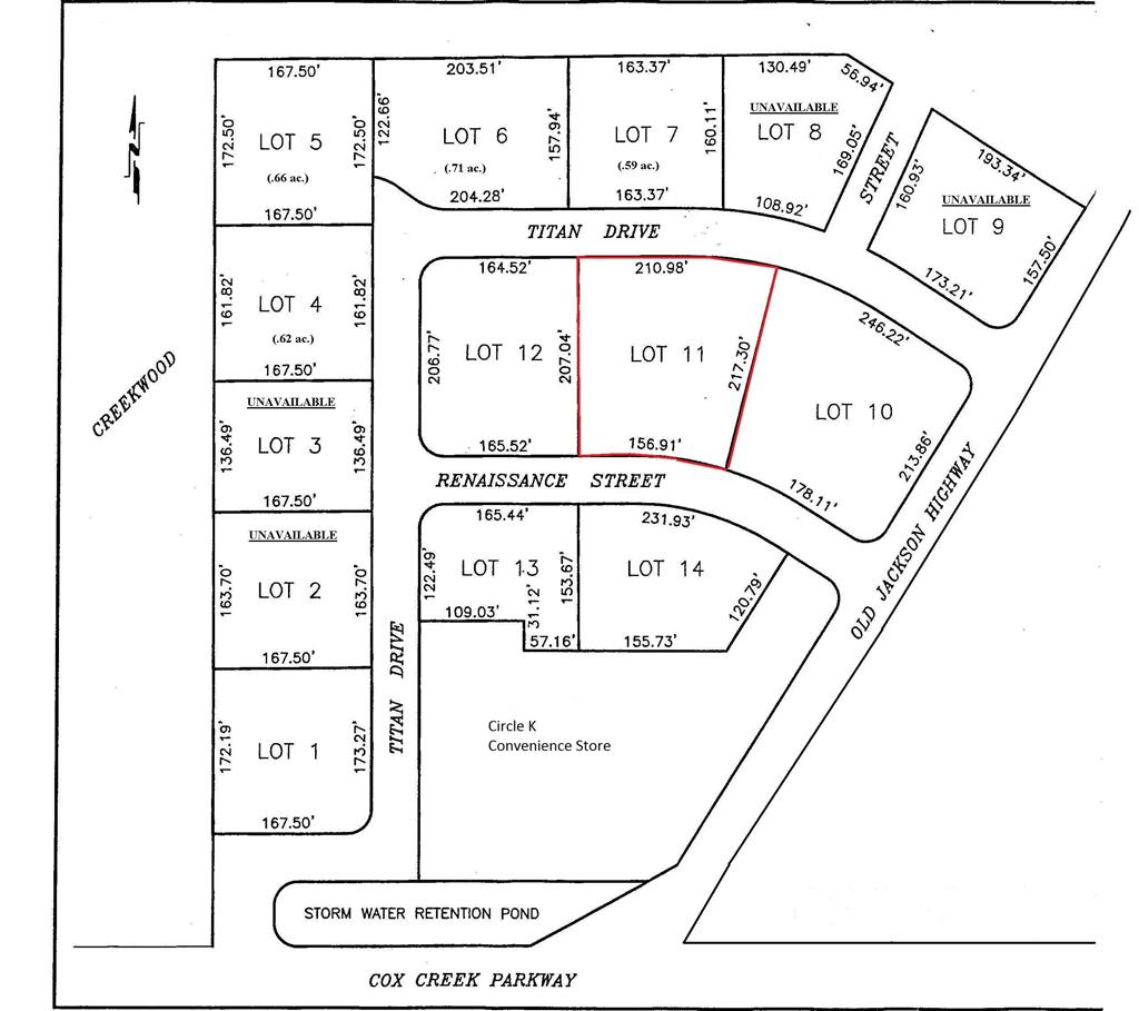 Lot 11 Renaissance St, Florence, AL 35630 — photo 1