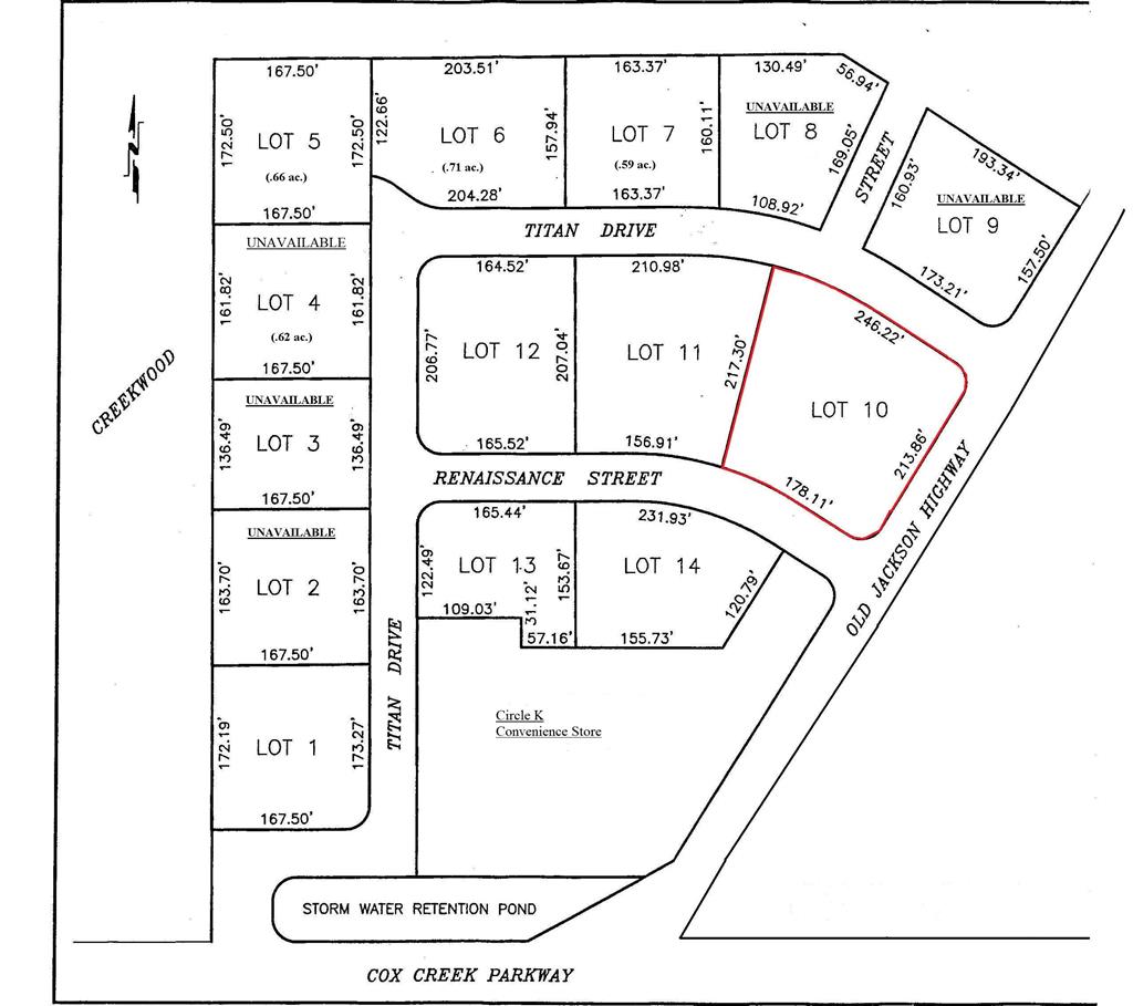 Lot 10 Renaissance St, Florence, AL 35630 — photo 1