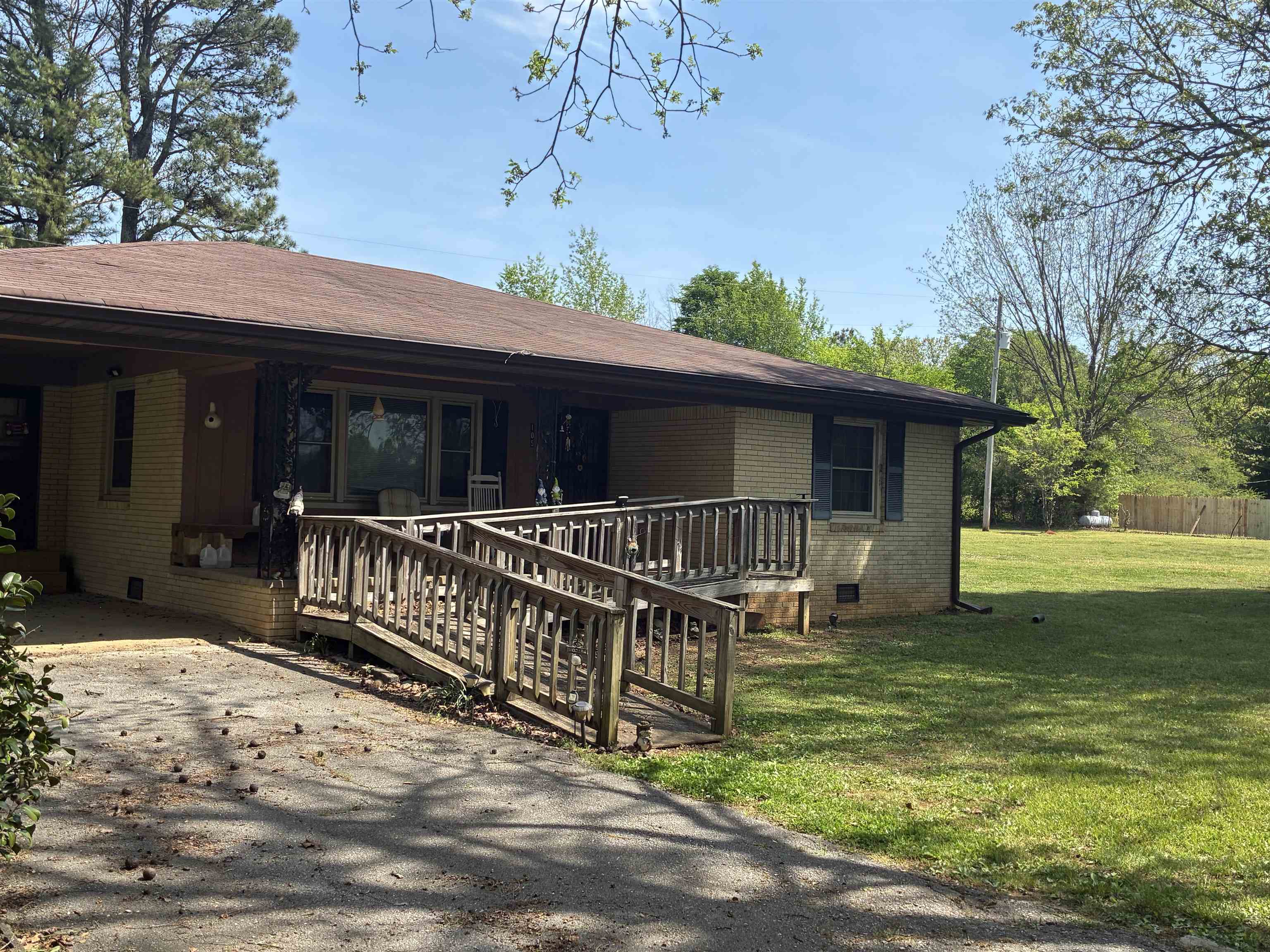 Discover the perfect blend of privacy and opportunity with this 3 bedroom 1 bath brick home nestled on 21+- acres.  The property is mostly wooded offering natural serene natural setting with abundant wildlife, and plenty of room to explore.  Exciting potential for development, recreational use or creating your own private retreat.  Conveniently located near Hwy 72, you'll enjoy easy access to Muscle Shoals and Iuka while still savoring the peace and quiet of country living.  The home is being sold as is, making it a great opportunity for investors or buyers ready to add throe personal touch.