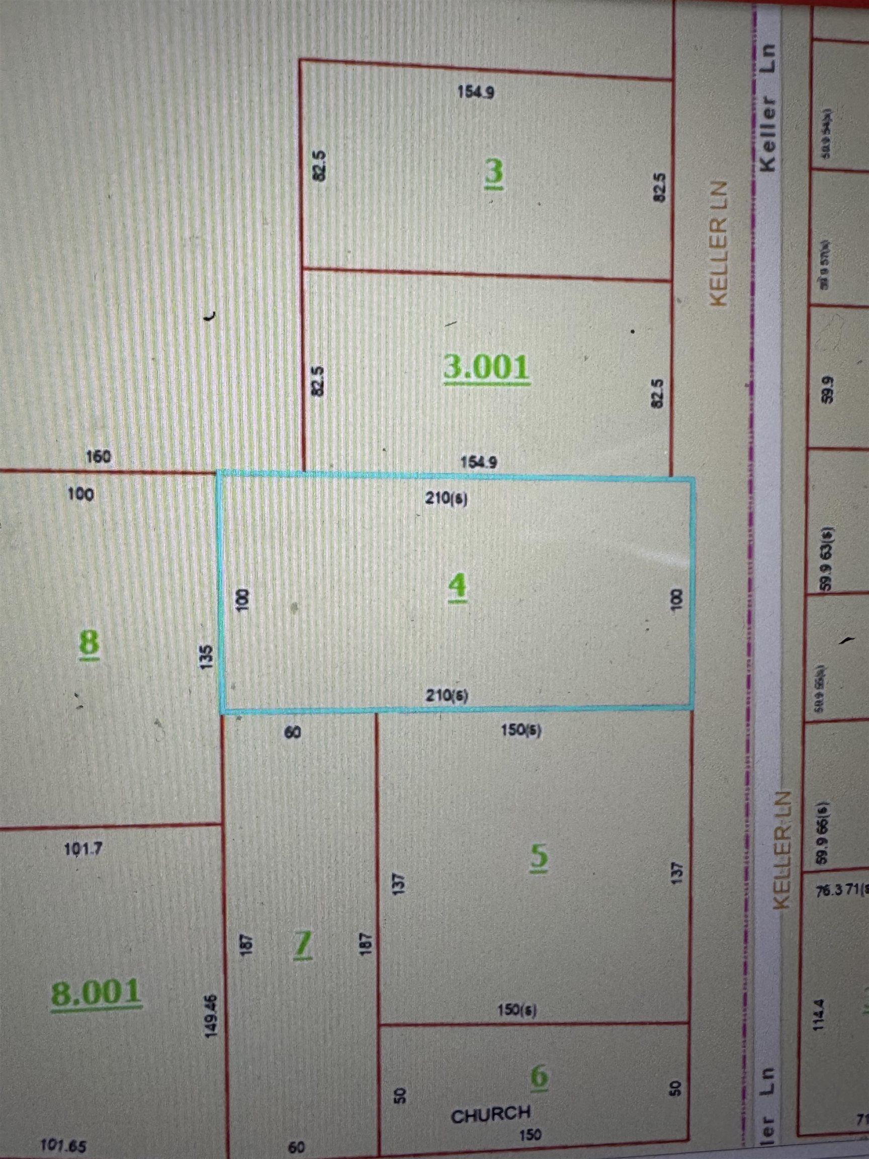 0 Keller Ln, Tuscumbia, AL 35674 — photo 3