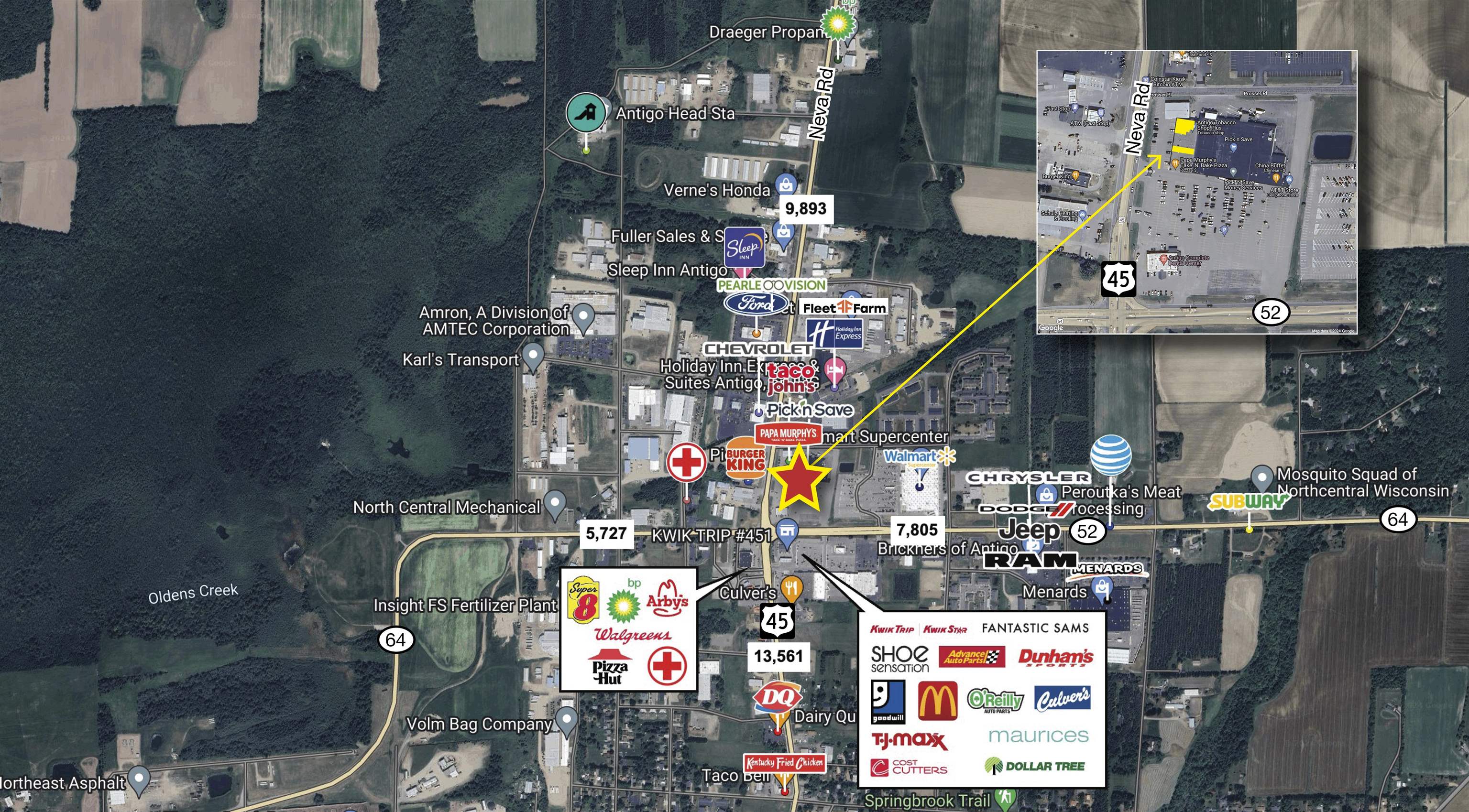 2319 NEVA ROAD, Antigo, Wisconsin 54409, ,Commercial/industrial,For Rent,2319 NEVA ROAD,1301145