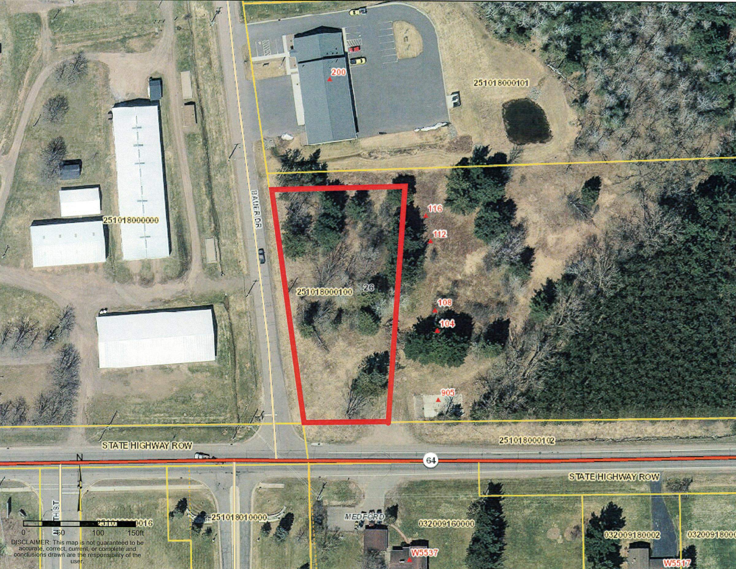 +/- 1 Acre STATE HIGHWAY 64, Medford, Wisconsin 54451, ,Land,For Sale,+/- 1 Acre STATE HIGHWAY 64,22204097