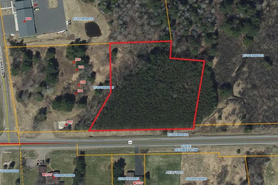 +/-2.8 Acres STATE HIGHWAY 64, Medford, Wisconsin 54451, ,Land,For Sale,+/-2.8 Acres STATE HIGHWAY 64,22204100