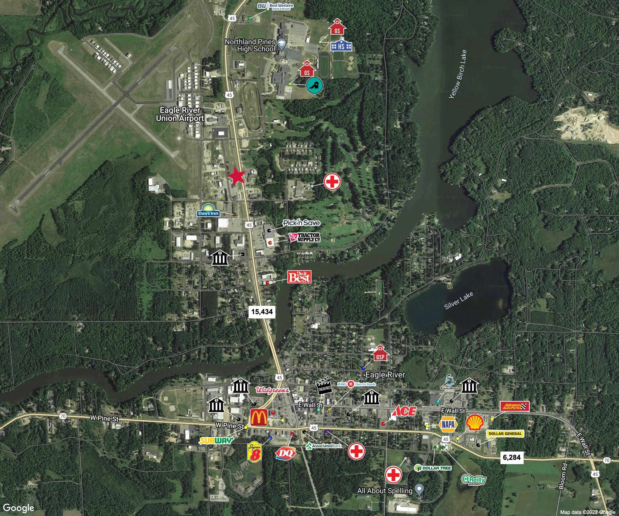 1100 N RAILROAD STREET, Eagle River, Wisconsin 54521, ,Land,For Sale,1100 N RAILROAD STREET,22204498