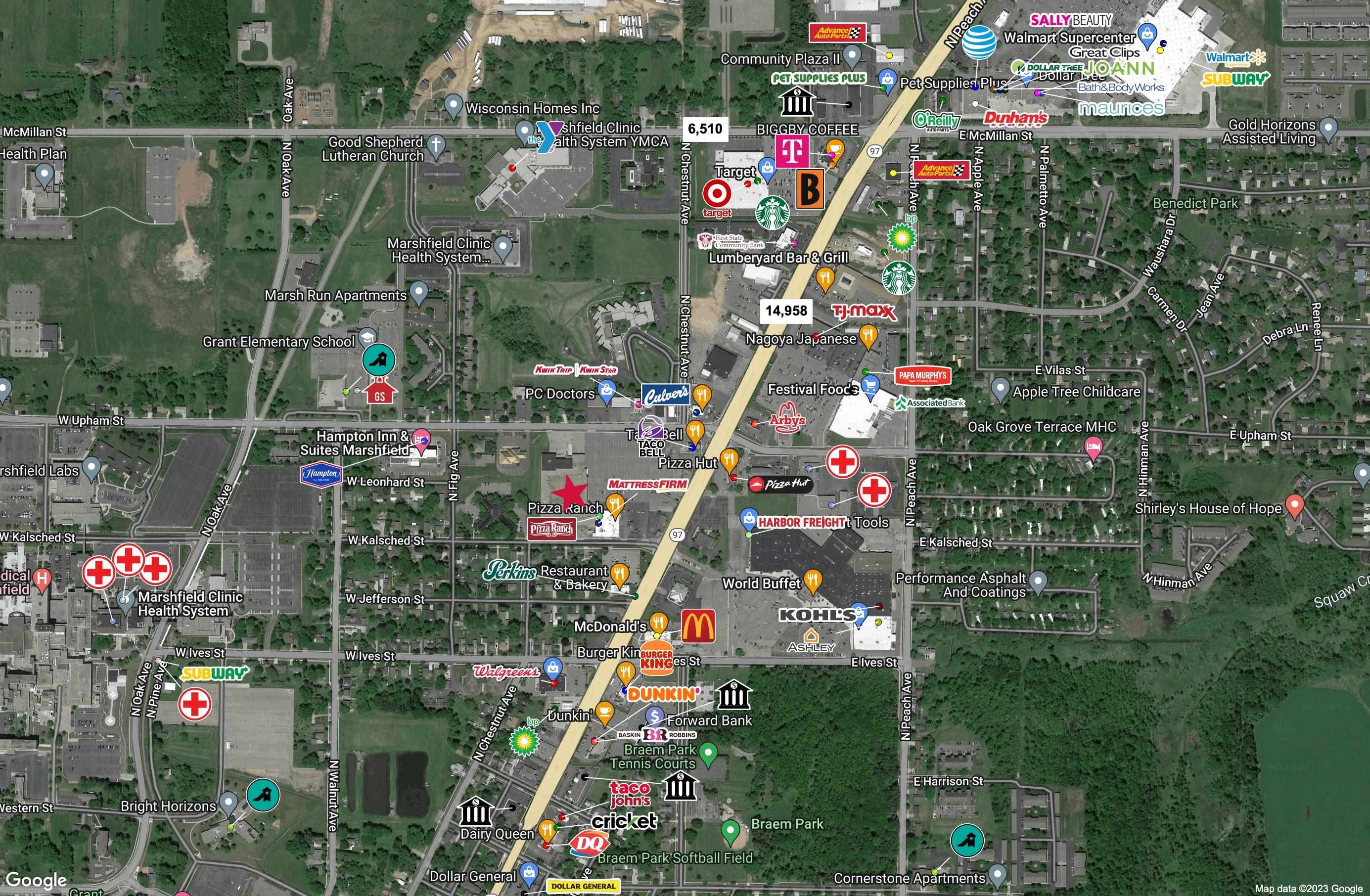 1306 N CENTRAL AVENUE, Marshfield, Wisconsin 54449, ,Commercial/industrial,For Rent,1306 N CENTRAL AVENUE,22230675