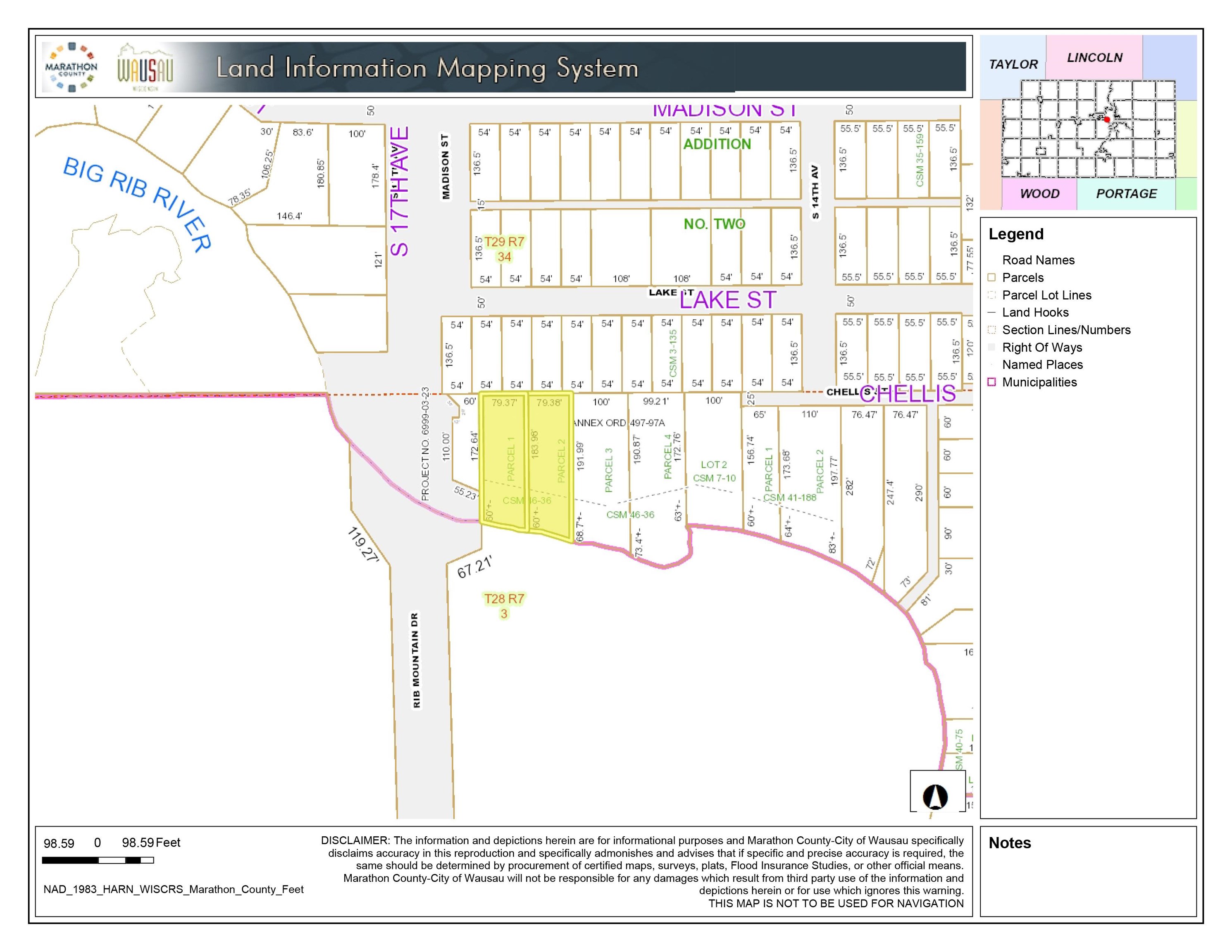 1601 CHELLIS STREET, Wausau, Wisconsin 54401, ,Land,For Sale,1601 CHELLIS STREET,22234535