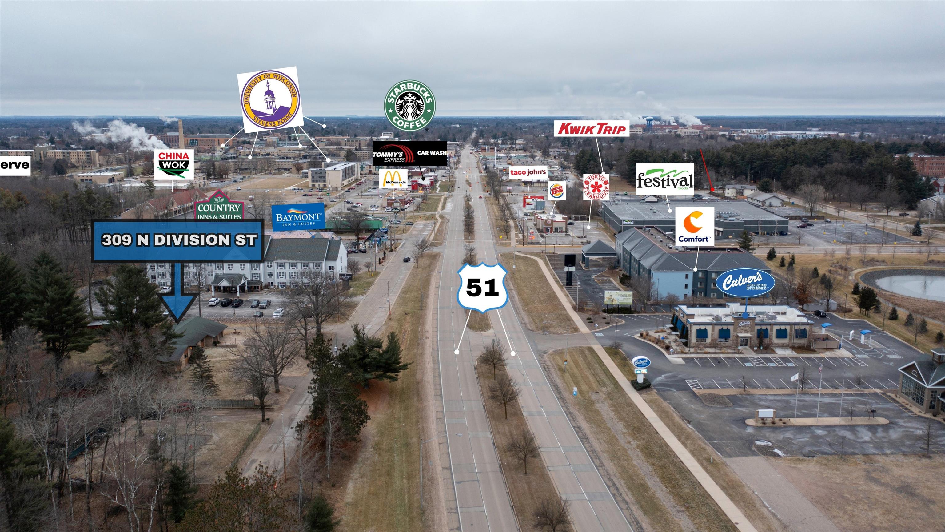 309 N DIVISION STREET, Stevens Point, Wisconsin 54481, ,Commercial/industrial,For Sale,309 N DIVISION STREET,22235656