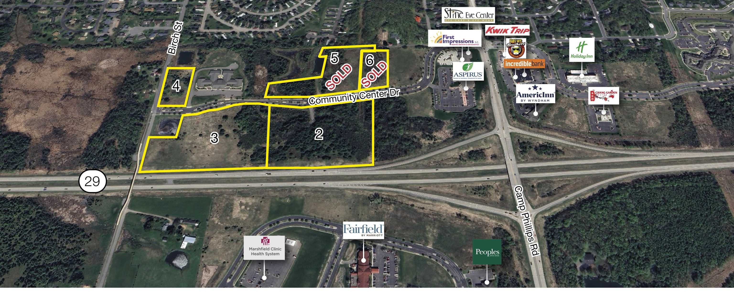 000 COMMUNITY CENTER DRIVE, Weston, Wisconsin 54474, ,Land,For Sale,000 COMMUNITY CENTER DRIVE,22401294
