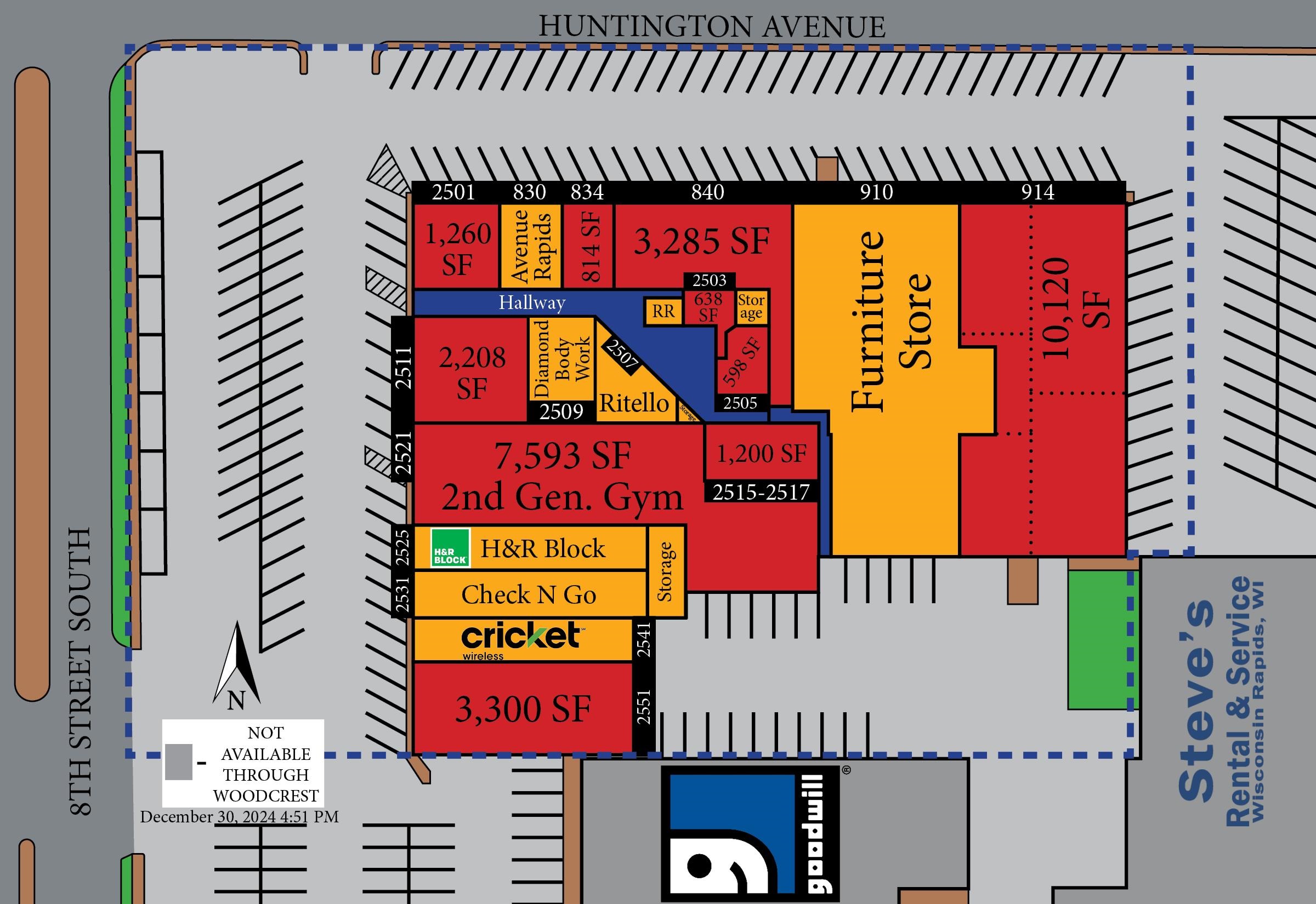 2501 8TH STREET SOUTH, Wisconsin Rapids, Wisconsin 54494, ,Commercial/industrial,For Rent,2501 8TH STREET SOUTH,22404130