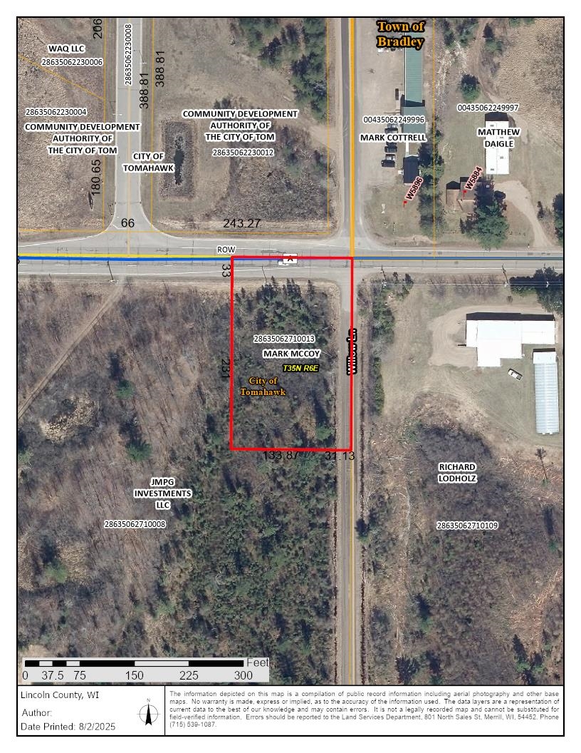 00 COUNTY ROAD A, Tomahawk, Wisconsin 54487, ,Commercial/industrial,For Sale,00 COUNTY ROAD A,22503601