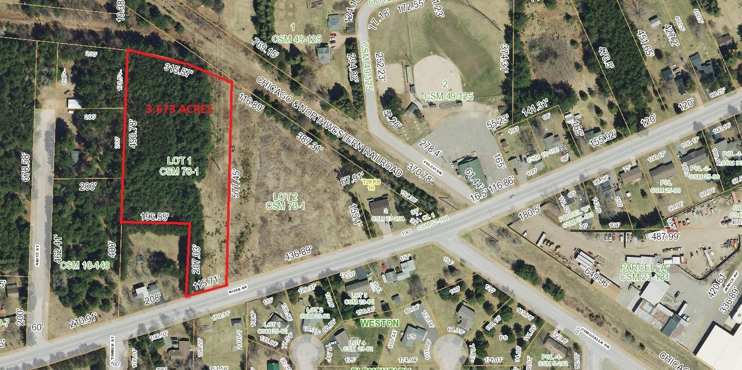 4702-A ROSS AVENUE, Weston, Wisconsin 54476, ,Land,For Sale,4702-A ROSS AVENUE,22504128