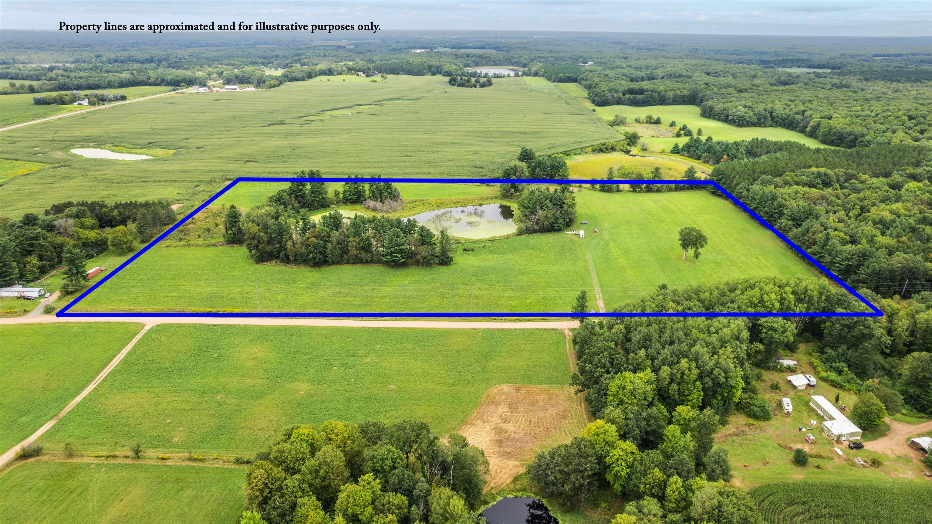 10498 E SAUMER ROAD, Rosholt, Wisconsin 54473, ,Land,For Sale,10498 E SAUMER ROAD,22505787