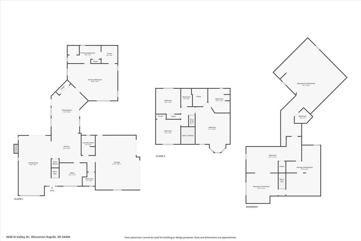 3630 NORTH VALLEY DRIVE, Wisconsin Rapids, Wisconsin 54494, 4 Bedrooms Bedrooms, ,3 BathroomsBathrooms,Residential,For Sale,3630 NORTH VALLEY DRIVE,22505807