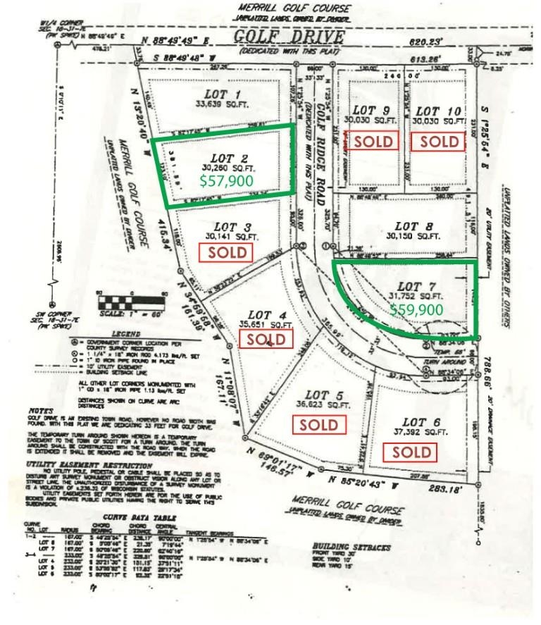 Lot 2 GREEK STREET, Merrill, Wisconsin 54452, ,Land,For Sale,Lot 2 GREEK STREET,22600317