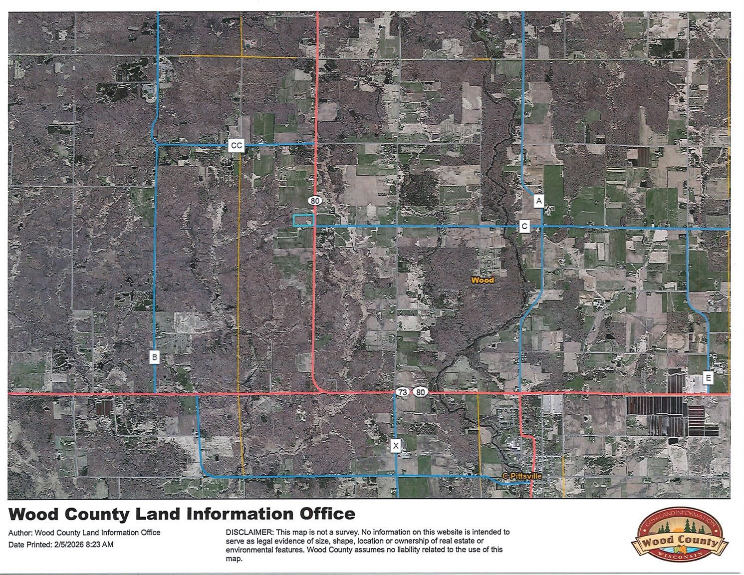 Lot#1 STATE HIGHWAY 80, Pittsville, Wisconsin 54466, ,Land,For Sale,Lot#1 STATE HIGHWAY 80,22600412