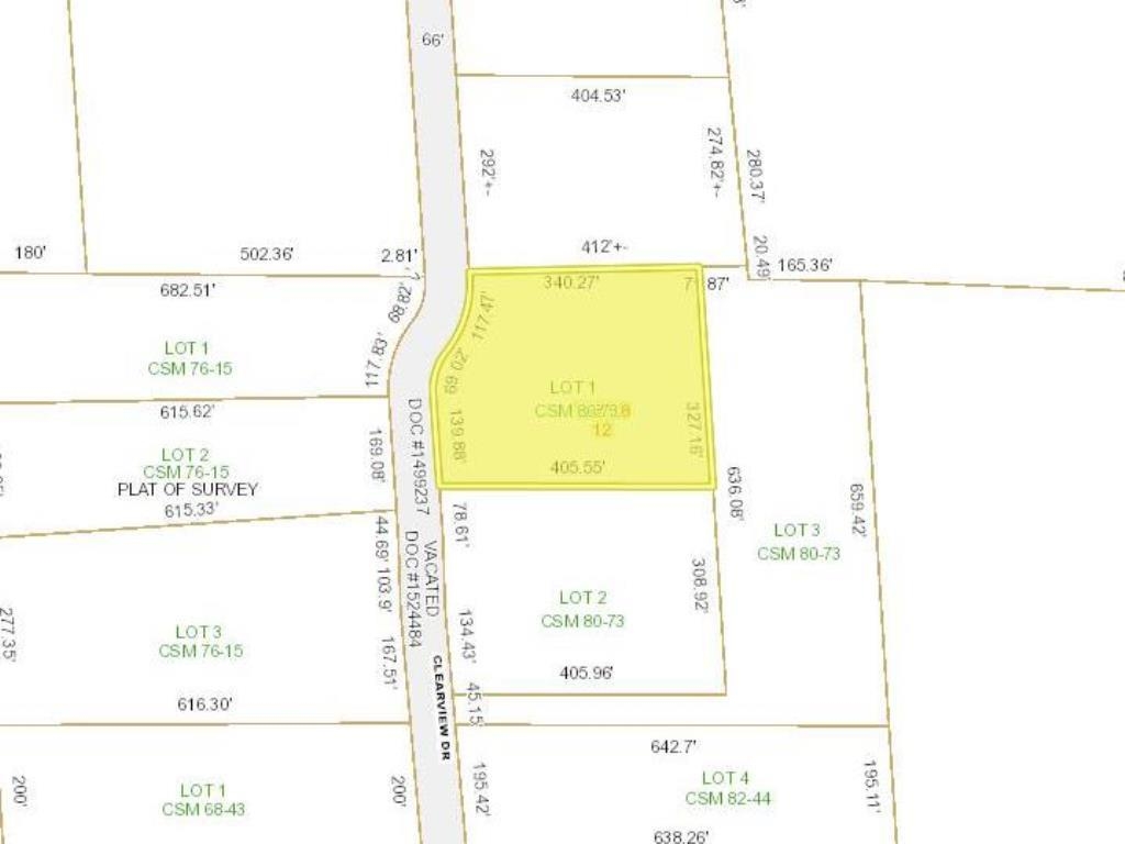 Lot 1 2.86 Acre CLEARVIEW DRIVE, Weston, Wisconsin 54476, ,Land,For Sale,Lot 1 2.86 Acre CLEARVIEW DRIVE,22600439