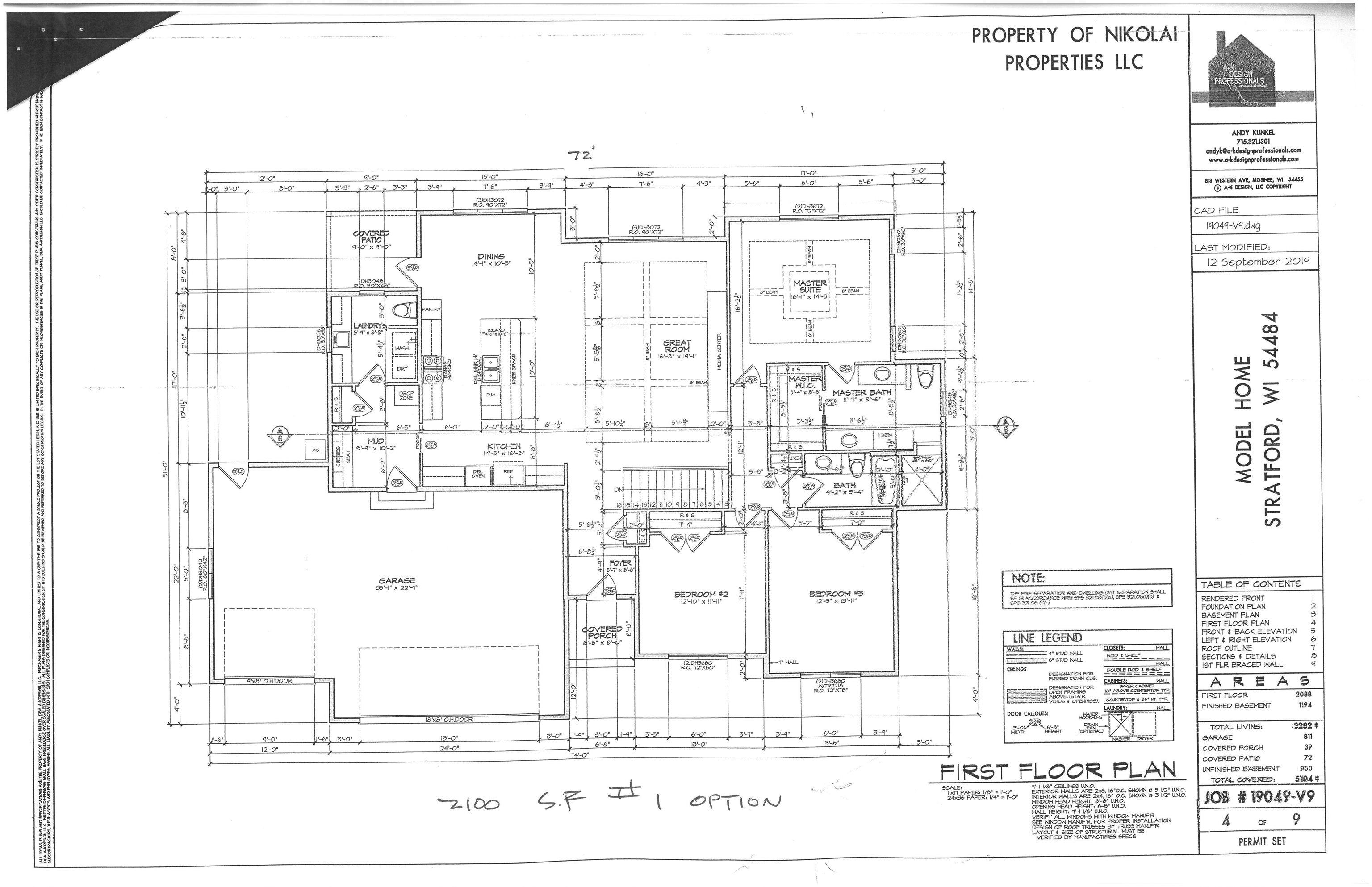 1513 E 20TH STREET, Marshfield, Wisconsin 54449, 3 Bedrooms Bedrooms, ,2 BathroomsBathrooms,Residential,For Sale,1513 E 20TH STREET,22600490